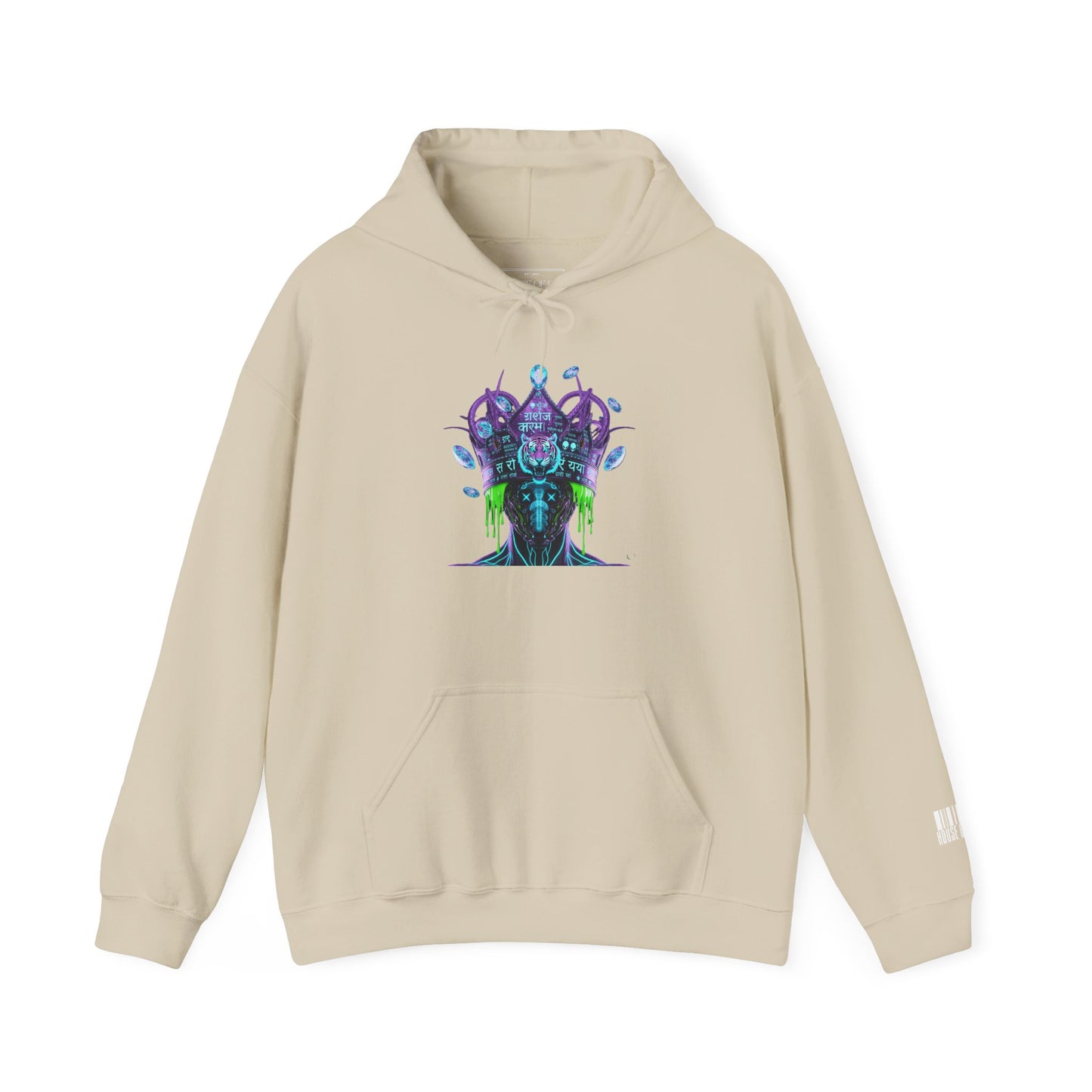 ALIEN DYNASTY: TA | TIMEBREAKER HOODIE - Unisex Heavy Blend™ Sweatshirt, Galaxy Art, Unique Gift, Artistic Hooded Sweatshirt, Perfect for All Seasons