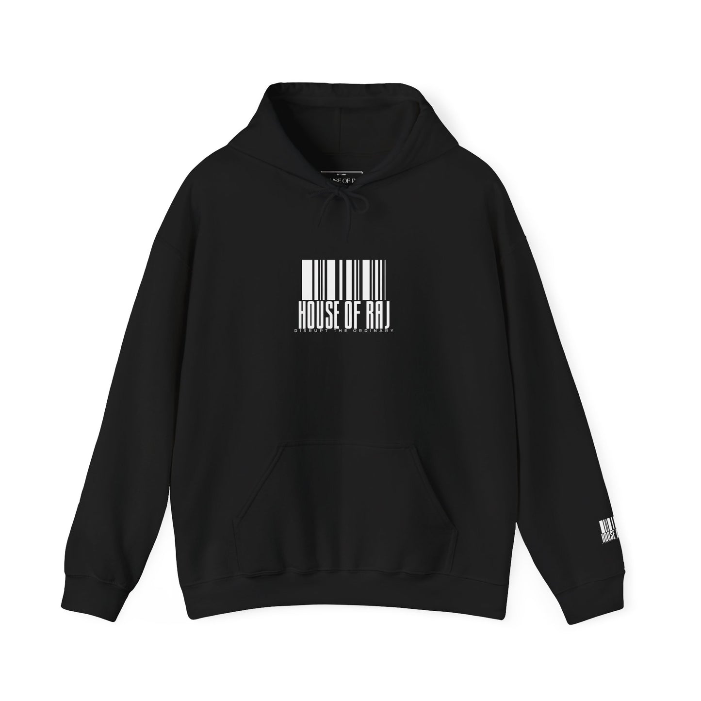 House of Raj Barcode Cozy Unisex Heavy Blend™ Hooded Sweatshirt, Comfy Sweatshirt, Casual Sweater, Hooded Pullover, Great for Gifting, Perfect for Fall