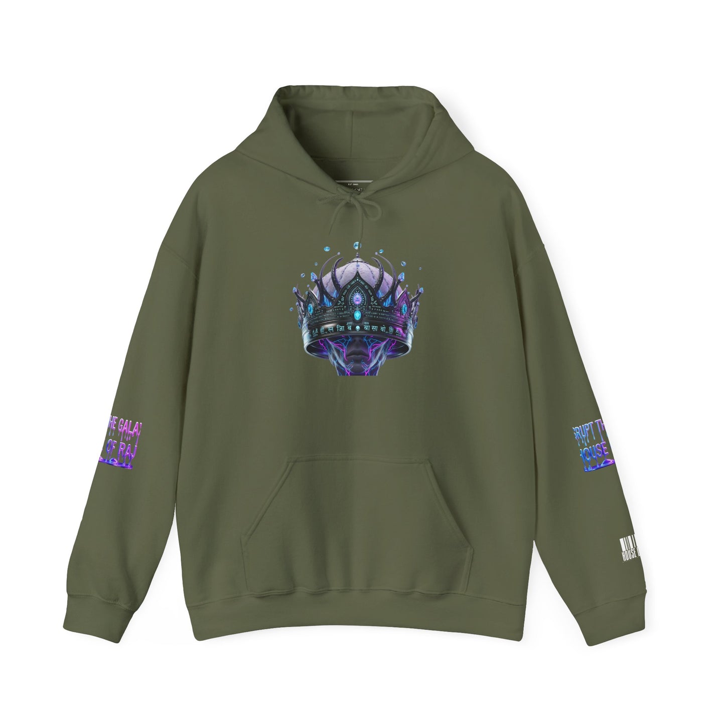 ALIEN Z – FREQUENCY BORN| Alien Dynasty - Cosplay Hoodie, Unisex Gift, Sci-Fi Apparel, Fantasy Fashion, Gaming Merch
