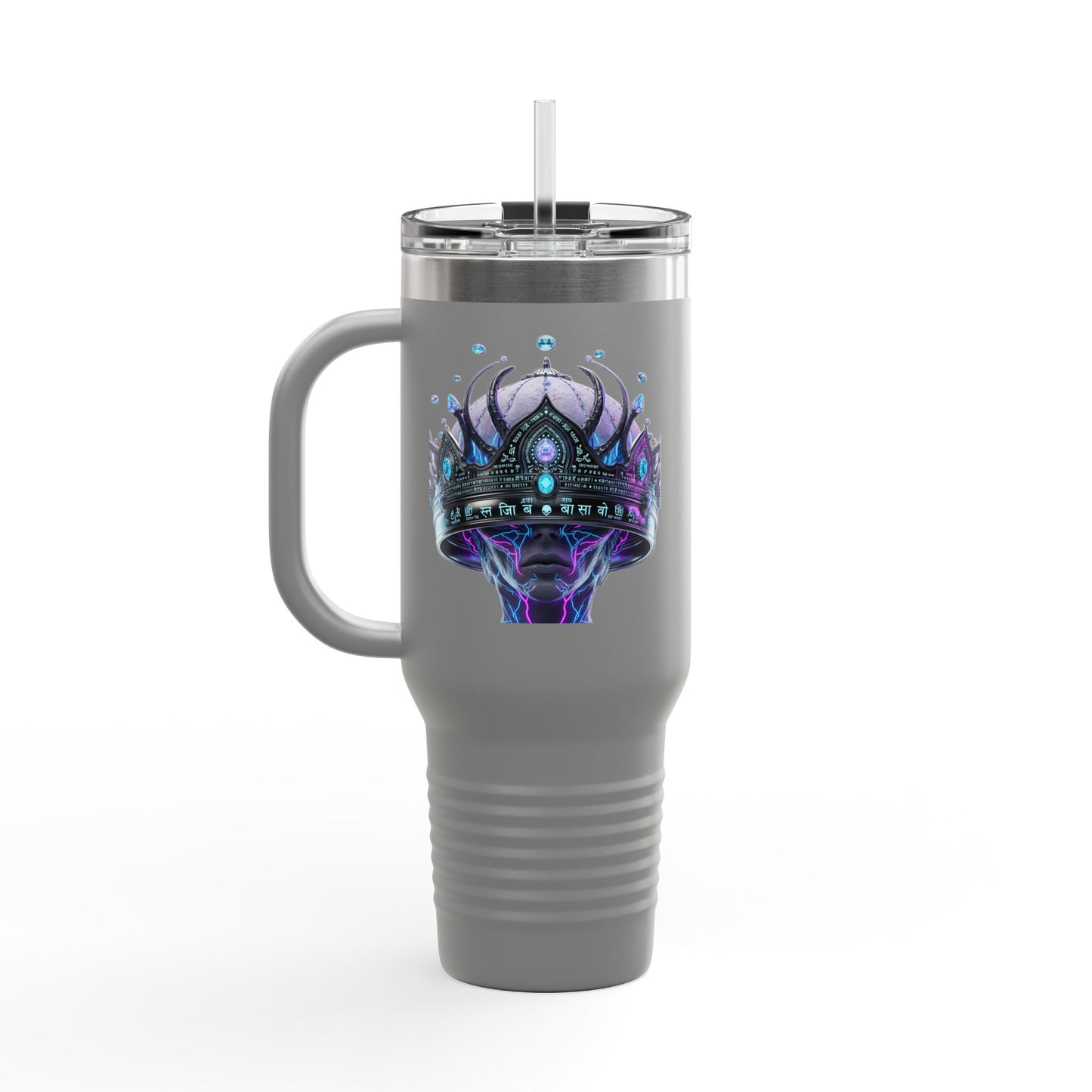 House of Raj “Disrupt the Galaxy” Alien Z Travel Mug ☕🚀| 40oz Tumbler | Unique Colorful Drinkware | Perfect for Gifts | Road Trips, Camping, Office