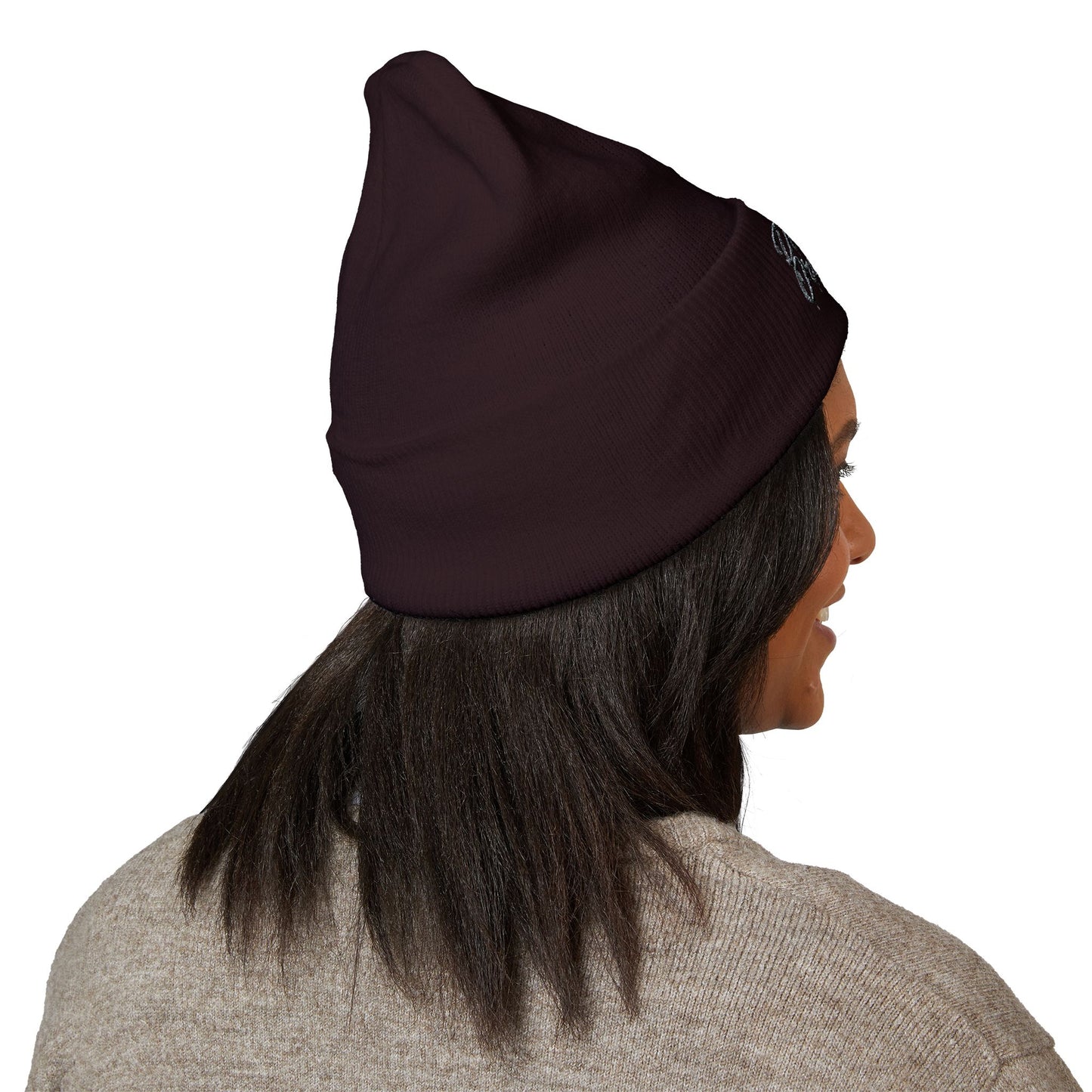 House of Raj “Disrupt the Ordinary” Embroidered Cuffed Beanie, Perfect for Outdoor Activities, Gift for Friends, Fashion Accessory