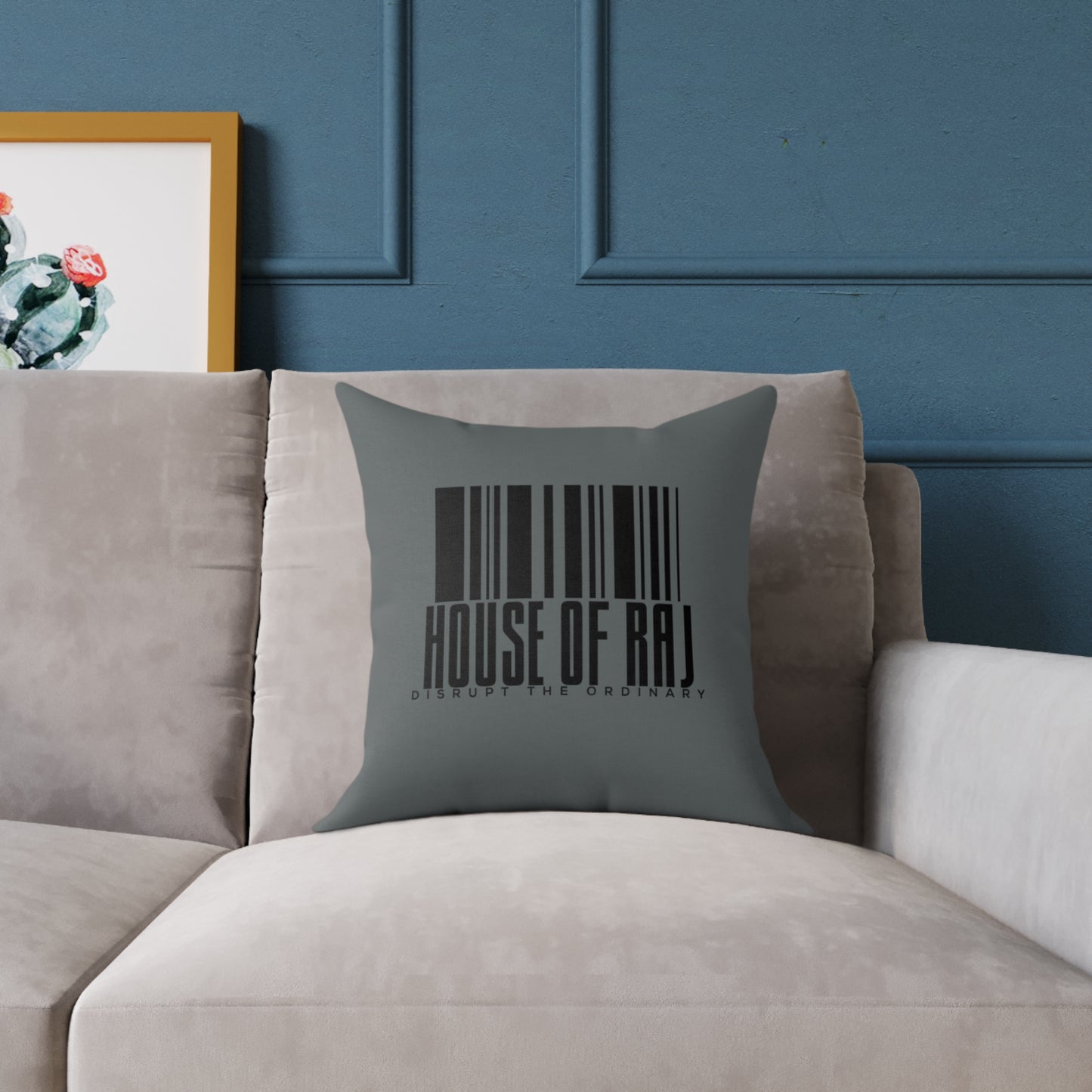 House of Raj “Barcode” Stylish Home Décor Pillow 🖤 - Trendy Home Decor, Stylish Gift, Unique Accent, Cozy Living Room, Housewarming Present