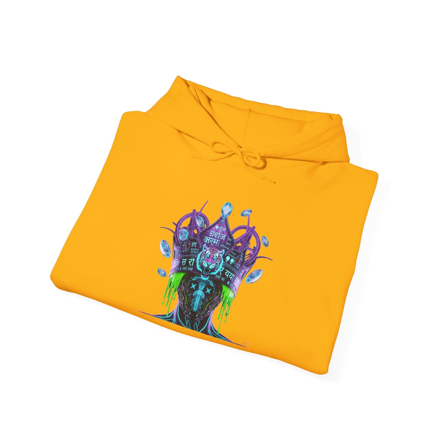 ALIEN DYNASTY: TA | TIMEBREAKER HOODIE - Unisex Heavy Blend™ Sweatshirt, Galaxy Art, Unique Gift, Artistic Hooded Sweatshirt, Perfect for All Seasons