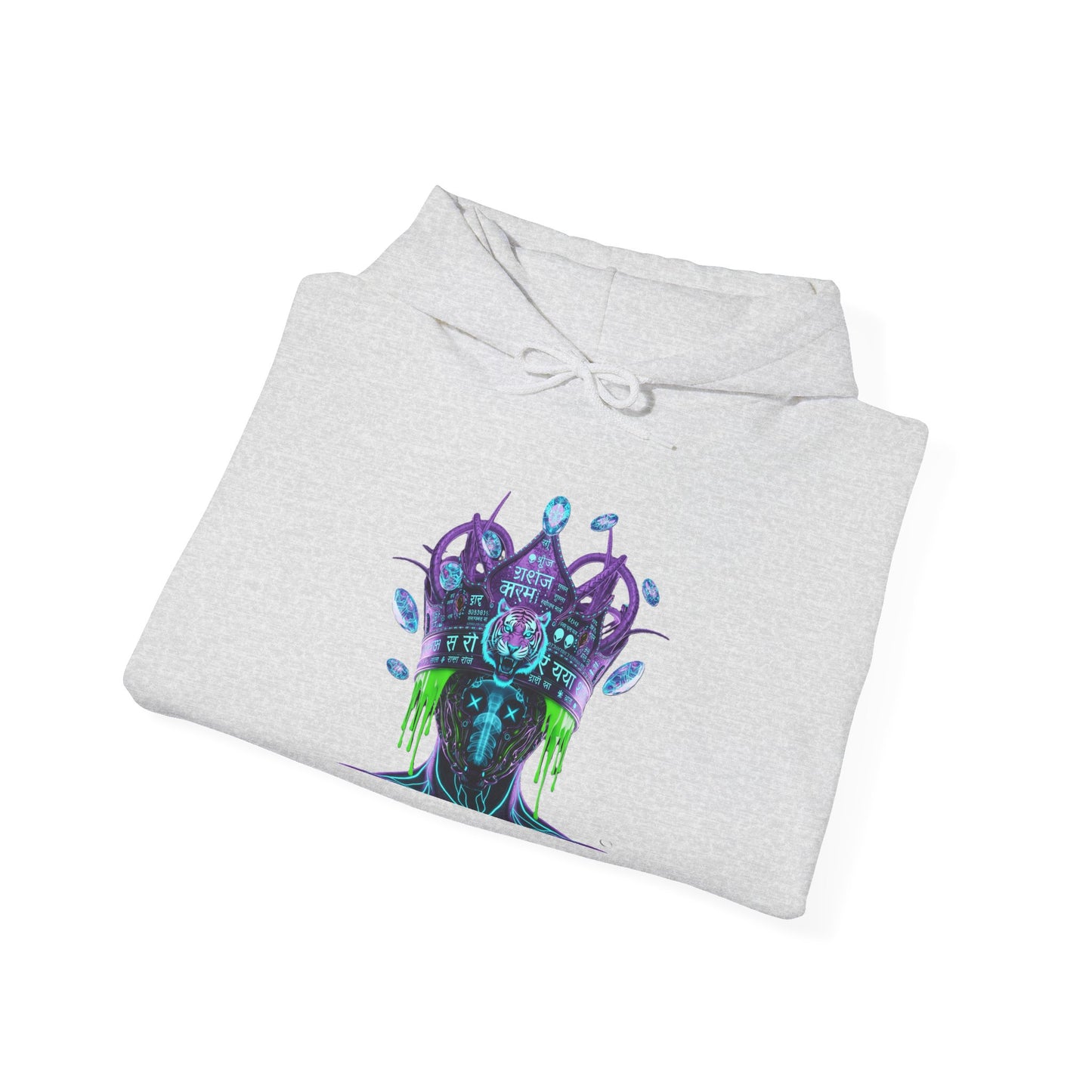 ALIEN DYNASTY: TA | TIMEBREAKER HOODIE - Unisex Heavy Blend™ Sweatshirt, Galaxy Art, Unique Gift, Artistic Hooded Sweatshirt, Perfect for All Seasons