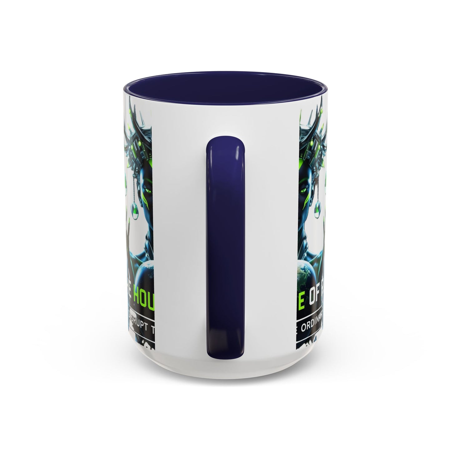 House of Raj “Crown of Thorns” Accent Coffee Mug ☕👑 | Unique Gift for Sci-Fi Lovers, Decorative Drinkware, Housewarming Present, Art Mug