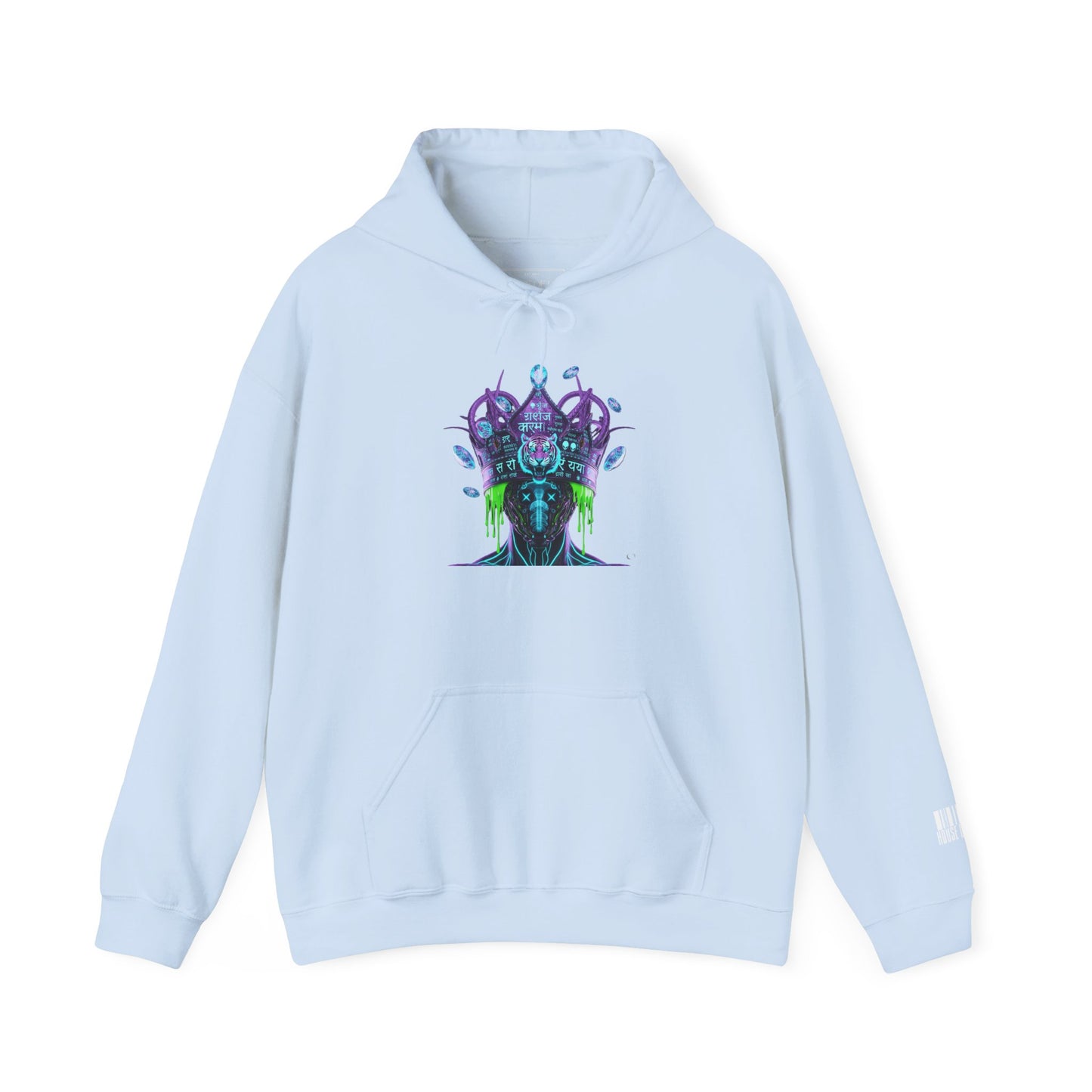 ALIEN DYNASTY: TA | TIMEBREAKER HOODIE - Unisex Heavy Blend™ Sweatshirt, Galaxy Art, Unique Gift, Artistic Hooded Sweatshirt, Perfect for All Seasons