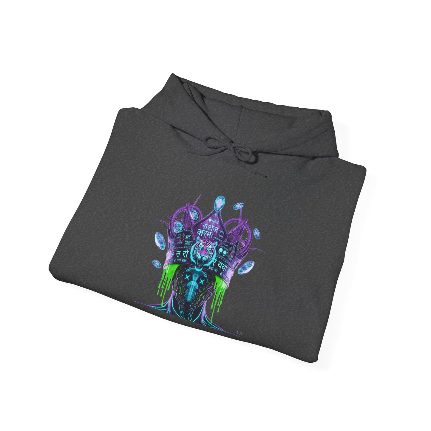 ALIEN DYNASTY: TA | TIMEBREAKER HOODIE - Unisex Heavy Blend™ Sweatshirt, Galaxy Art, Unique Gift, Artistic Hooded Sweatshirt, Perfect for All Seasons