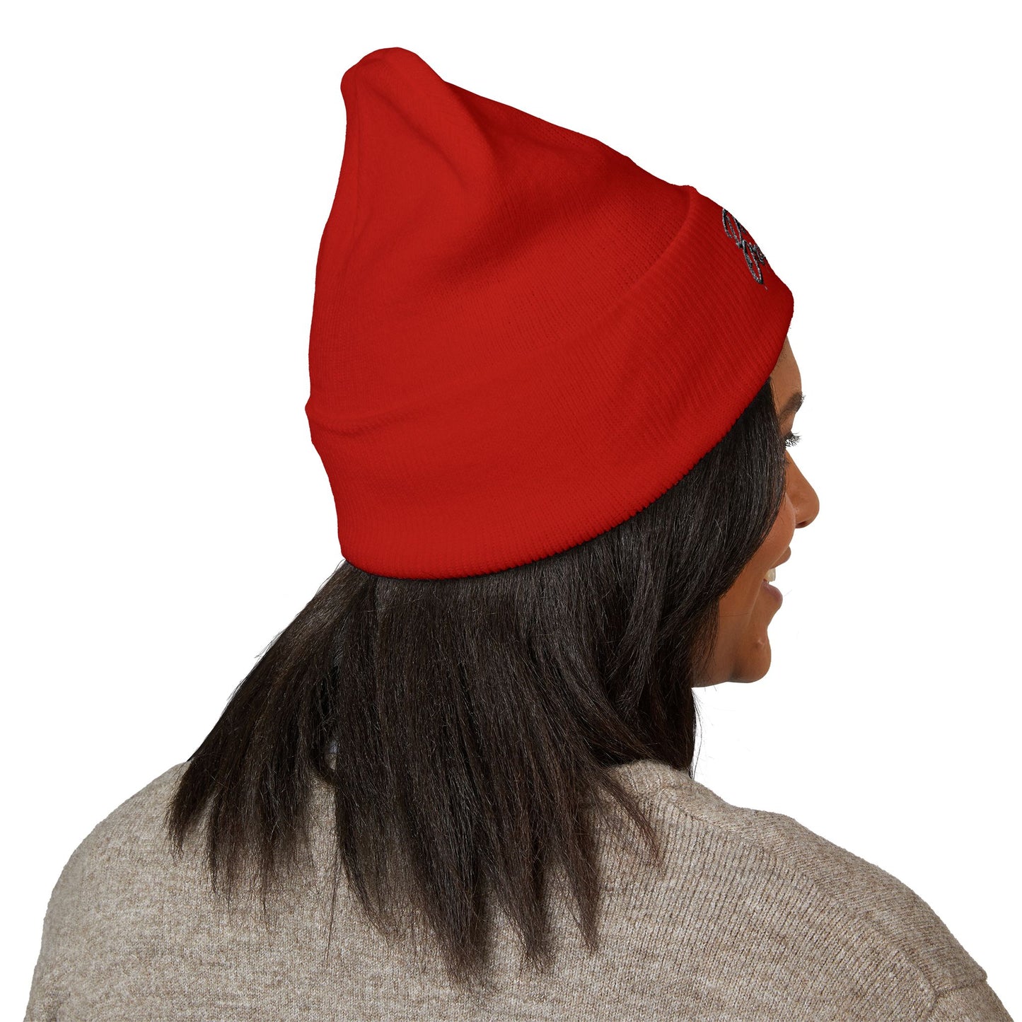 House of Raj “Disrupt the Ordinary” Embroidered Cuffed Beanie, Perfect for Outdoor Activities, Gift for Friends, Fashion Accessory