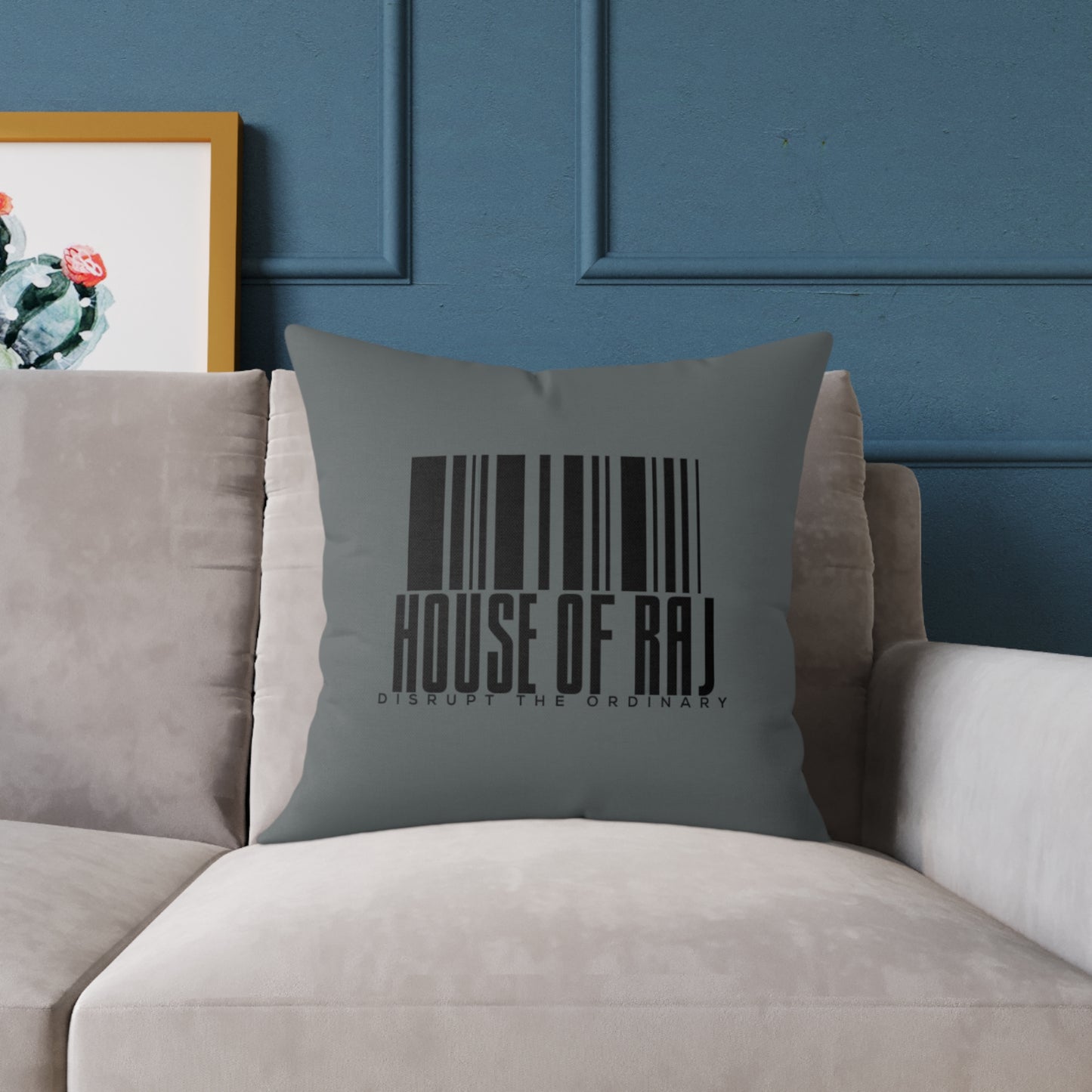 House of Raj “Barcode” Stylish Home Décor Pillow 🖤 - Trendy Home Decor, Stylish Gift, Unique Accent, Cozy Living Room, Housewarming Present