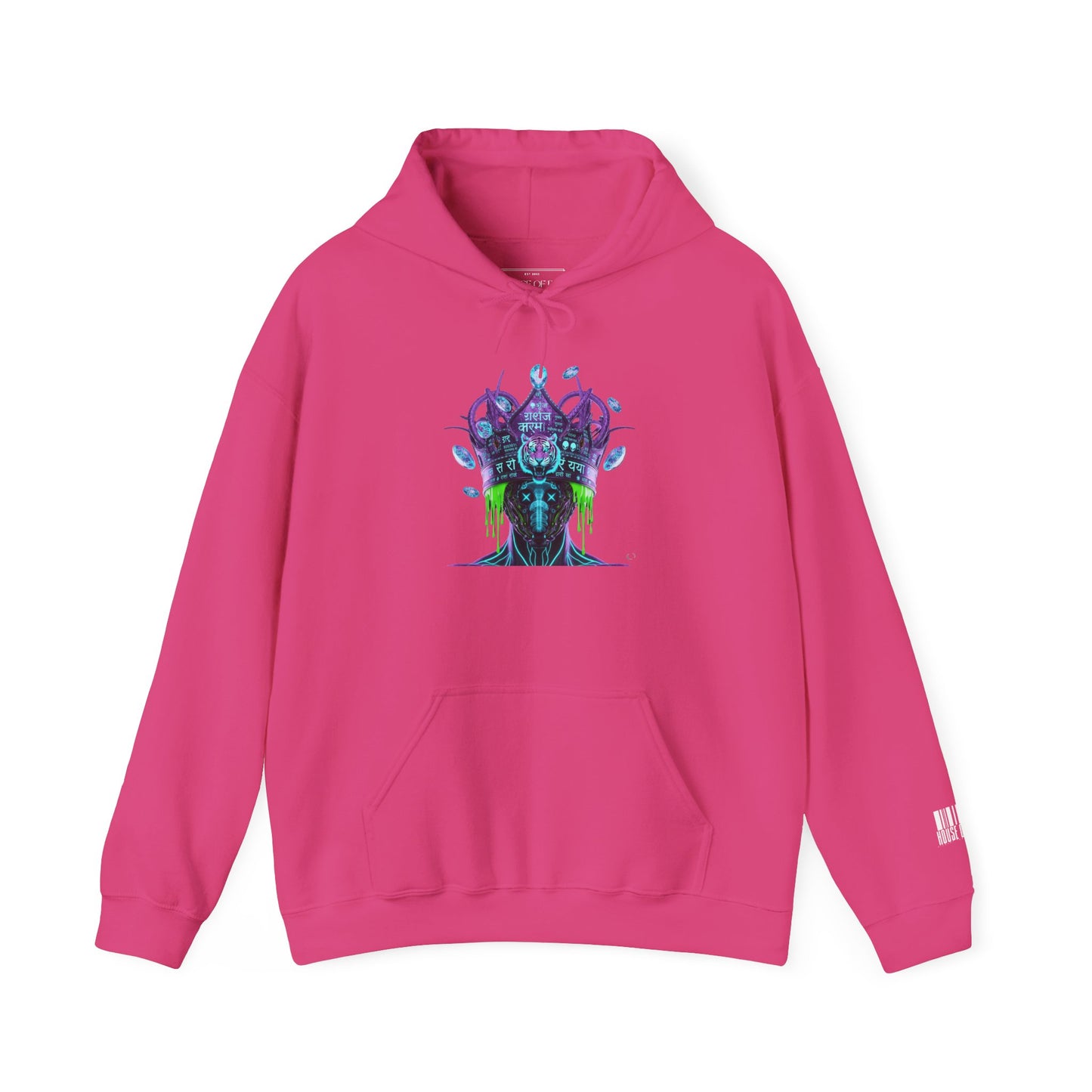ALIEN DYNASTY: TA | TIMEBREAKER HOODIE - Unisex Heavy Blend™ Sweatshirt, Galaxy Art, Unique Gift, Artistic Hooded Sweatshirt, Perfect for All Seasons
