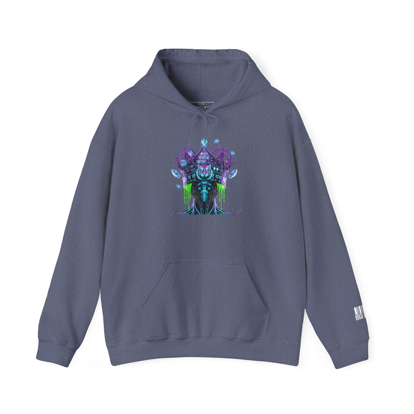 ALIEN DYNASTY: TA | TIMEBREAKER HOODIE - Unisex Heavy Blend™ Sweatshirt, Galaxy Art, Unique Gift, Artistic Hooded Sweatshirt, Perfect for All Seasons