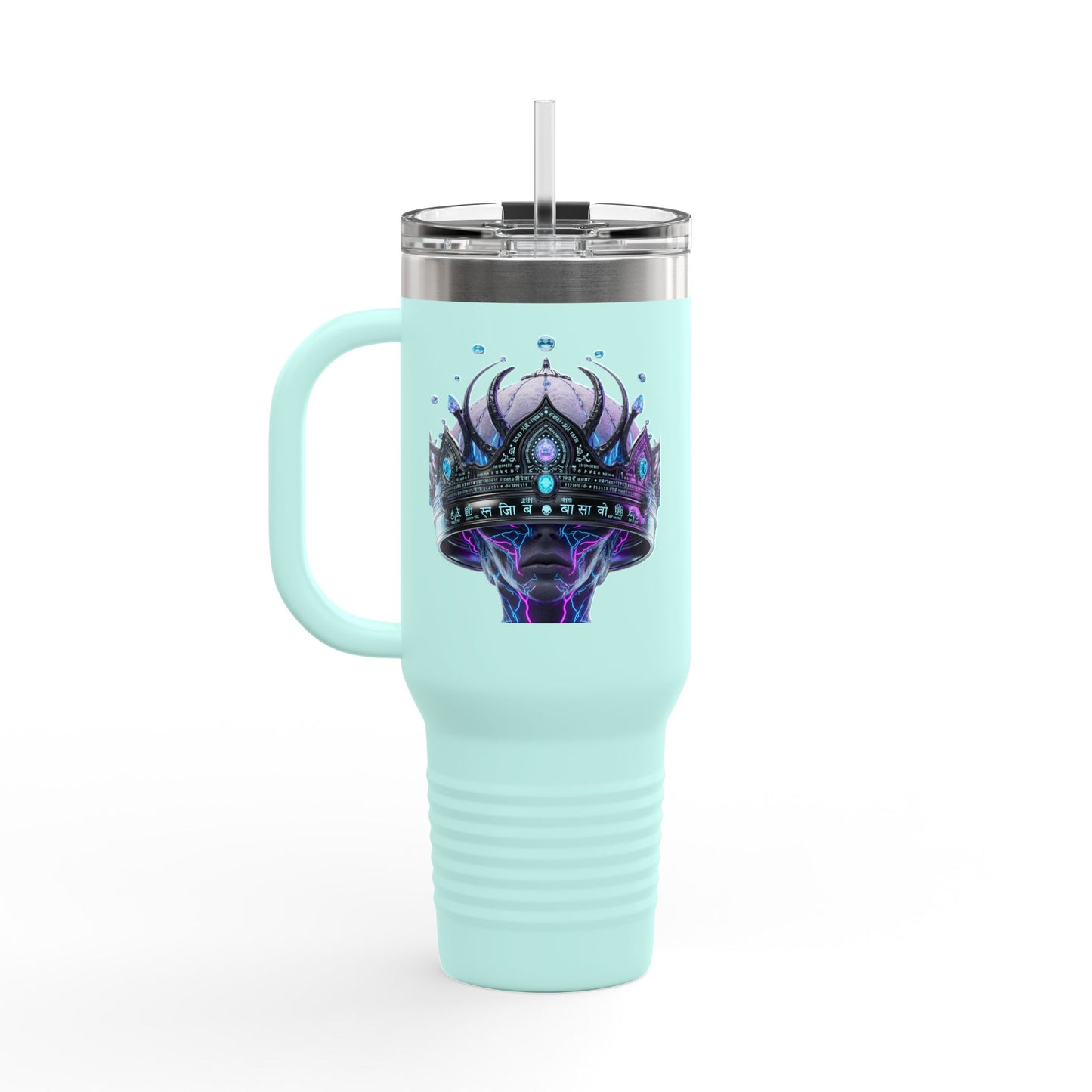 House of Raj “Disrupt the Galaxy” Alien Z Travel Mug ☕🚀| 40oz Tumbler | Unique Colorful Drinkware | Perfect for Gifts | Road Trips, Camping, Office