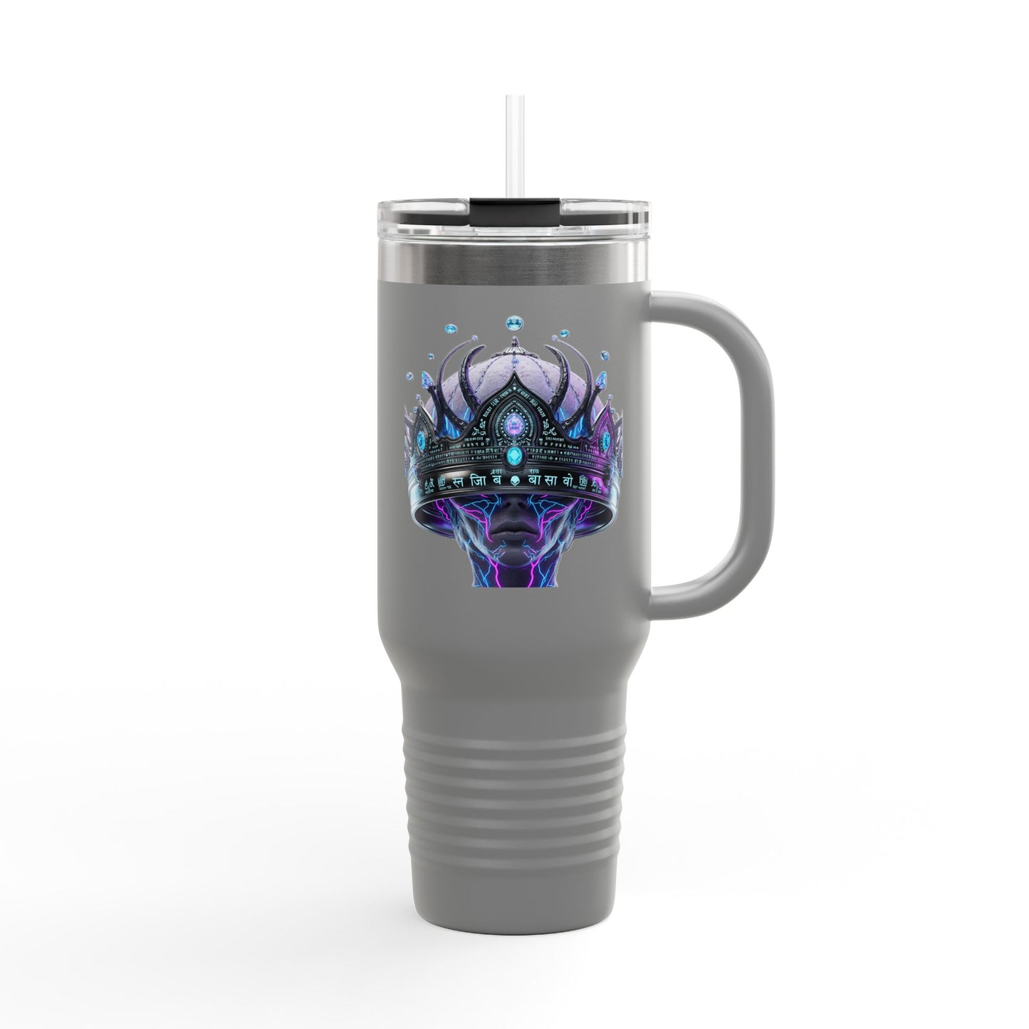 House of Raj “Disrupt the Galaxy” Alien Z Travel Mug ☕🚀| 40oz Tumbler | Unique Colorful Drinkware | Perfect for Gifts | Road Trips, Camping, Office