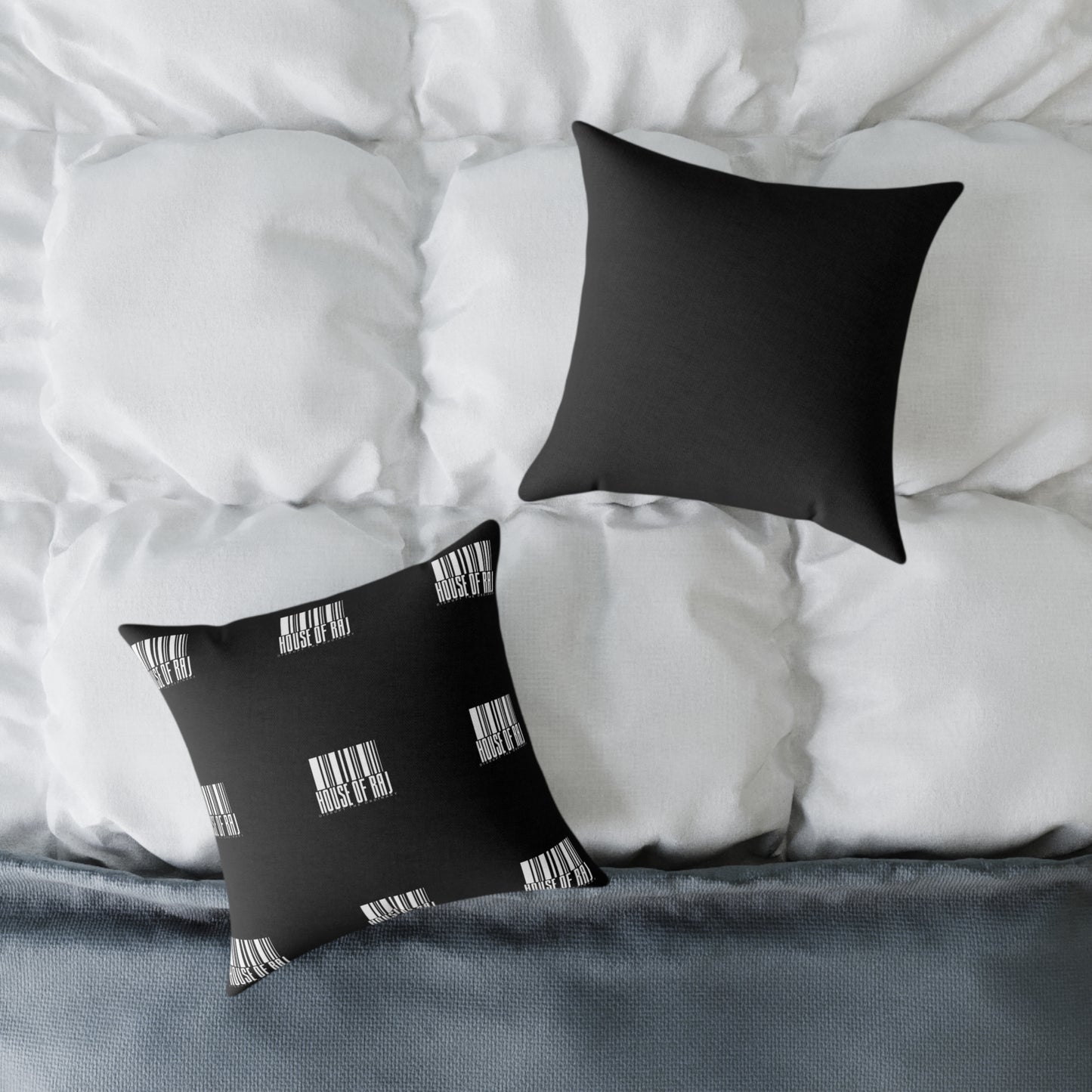 House of Raj “Barcode” Stylish Home Décor Pillow 🖤, Modern Accent Cushion, Gift for Housewarming, Minimalist Throw Pillow, Cozy Living Room Accent