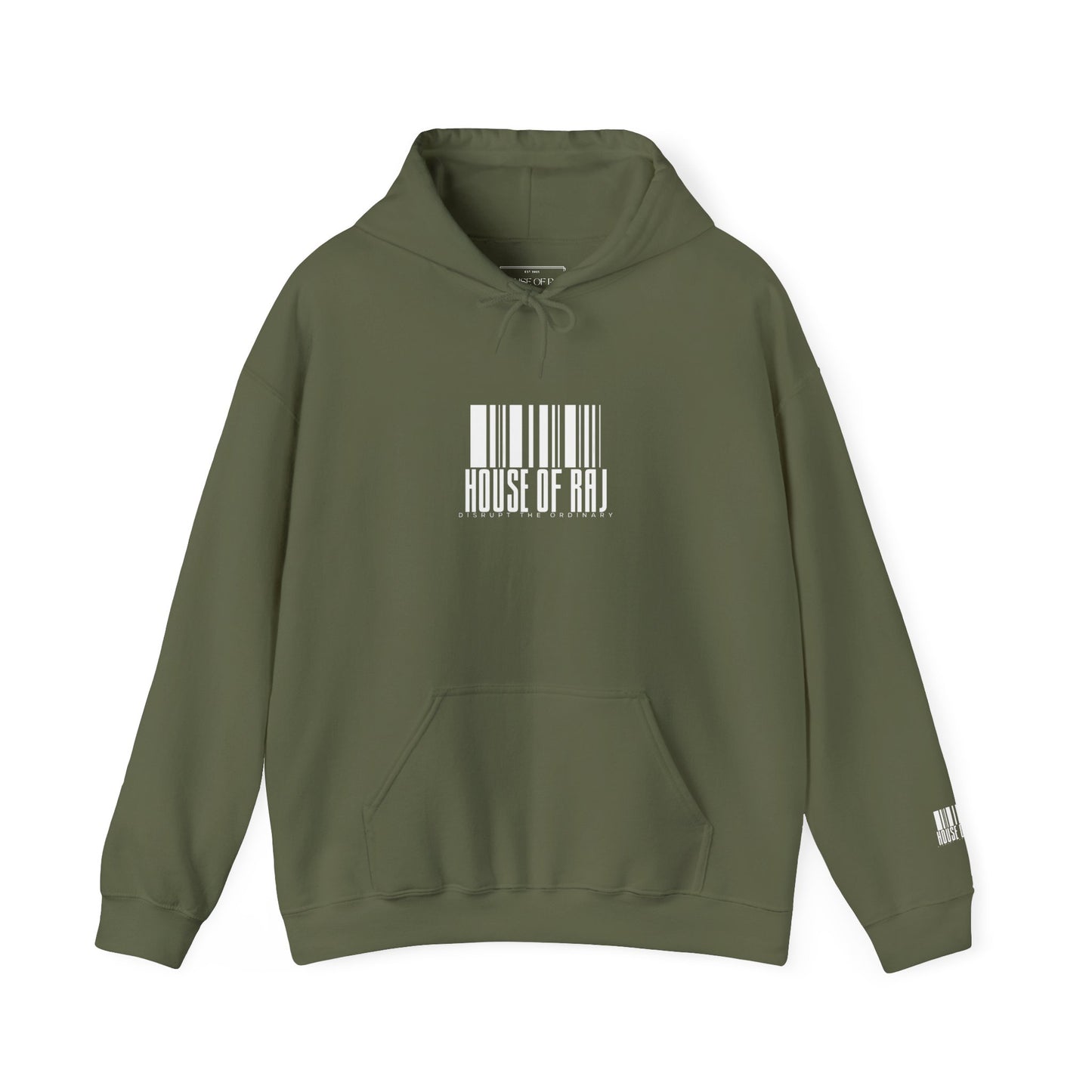 House of Raj Barcode Cozy Unisex Heavy Blend™ Hooded Sweatshirt, Comfy Sweatshirt, Casual Sweater, Hooded Pullover, Great for Gifting, Perfect for Fall