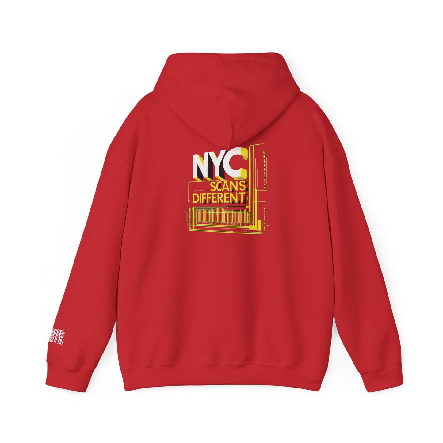 House of Raj – NYC Scans Different Hoodie Unisex, Streetwear, Casual Wear, Gift for Him & Her, Hoodie for Fall, Trendy Fashion
