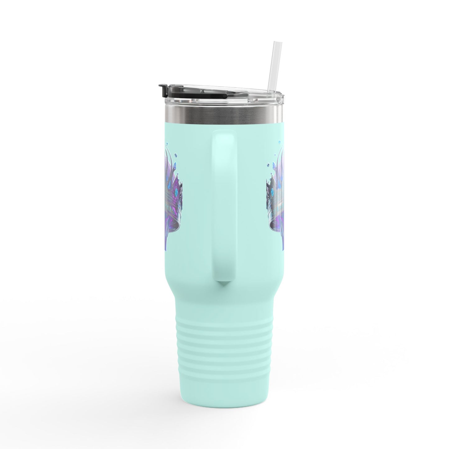 House of Raj “Disrupt the Galaxy” Alien Z Travel Mug ☕🚀| 40oz Tumbler | Unique Colorful Drinkware | Perfect for Gifts | Road Trips, Camping, Office