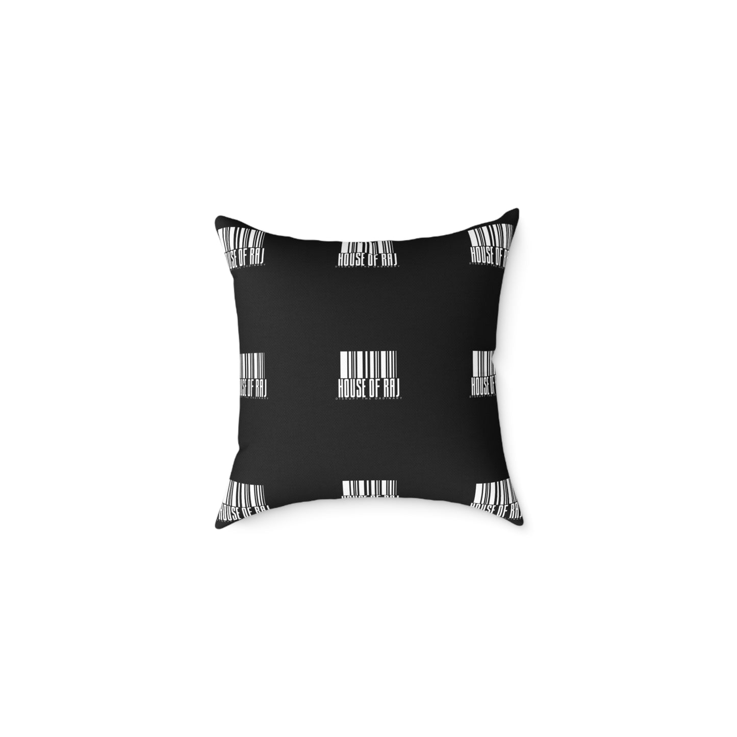 House of Raj “Barcode” Stylish Home Décor Pillow 🖤, Modern Accent Cushion, Gift for Housewarming, Minimalist Throw Pillow, Cozy Living Room Accent