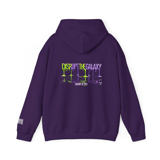ALIEN DYNASTY: TA | TIMEBREAKER HOODIE - Unisex Heavy Blend™ Sweatshirt, Galaxy Art, Unique Gift, Artistic Hooded Sweatshirt, Perfect for All Seasons