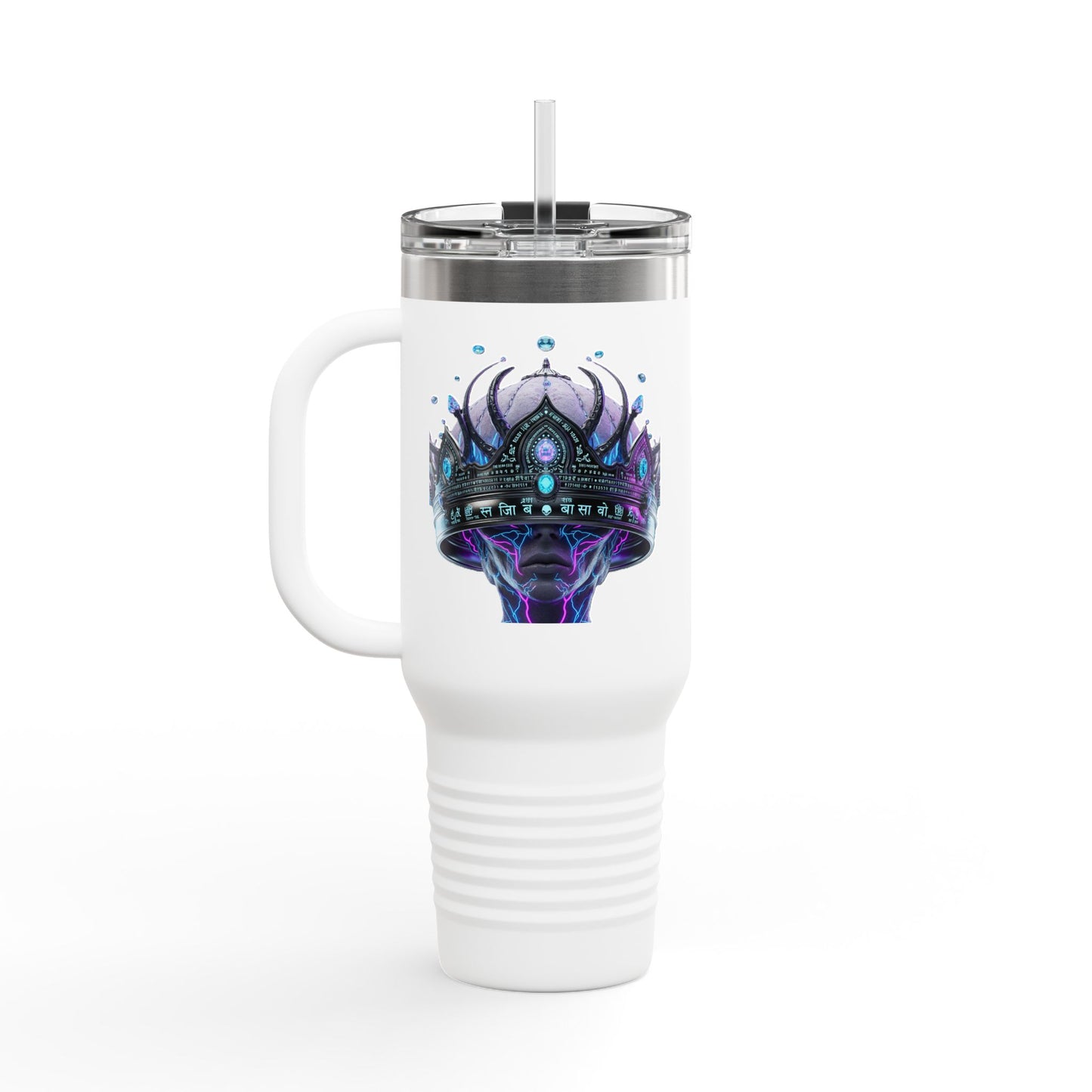 House of Raj “Disrupt the Galaxy” Alien Z Travel Mug ☕🚀| 40oz Tumbler | Unique Colorful Drinkware | Perfect for Gifts | Road Trips, Camping, Office