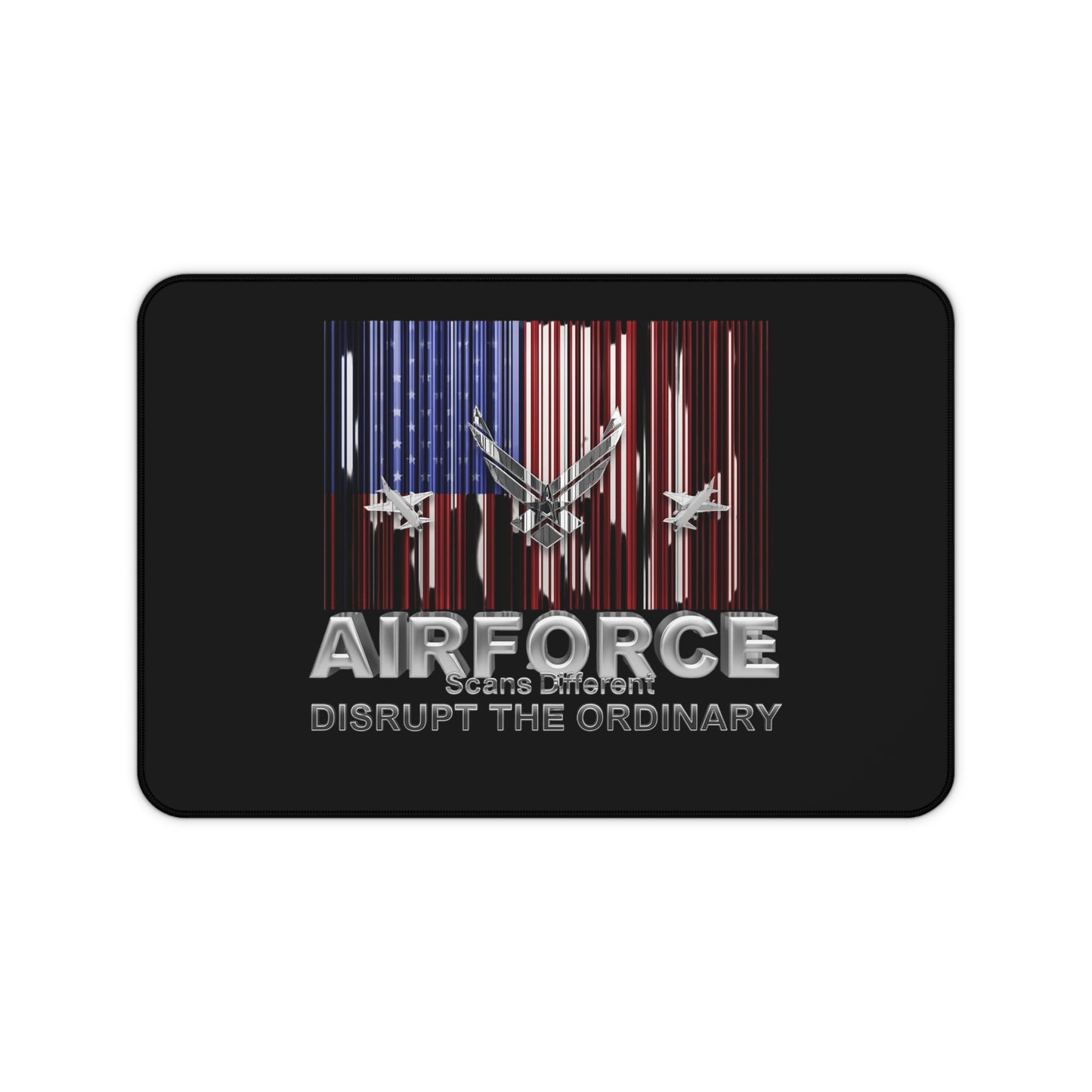 House of Raj Airforce Scans Different Desk Mat - Airforce Design, Military Decor, Gaming Accessory, Office Mat, Unique Gift, Home Office Essentials