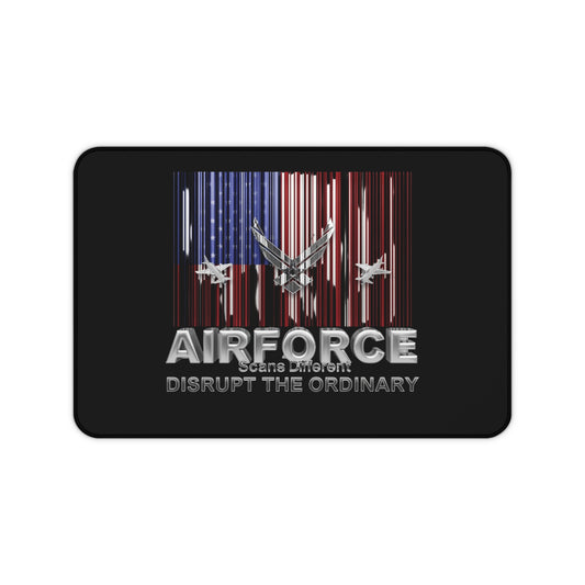 House of Raj Airforce Scans Different Desk Mat - Airforce Design, Military Decor, Gaming Accessory, Office Mat, Unique Gift, Home Office Essentials