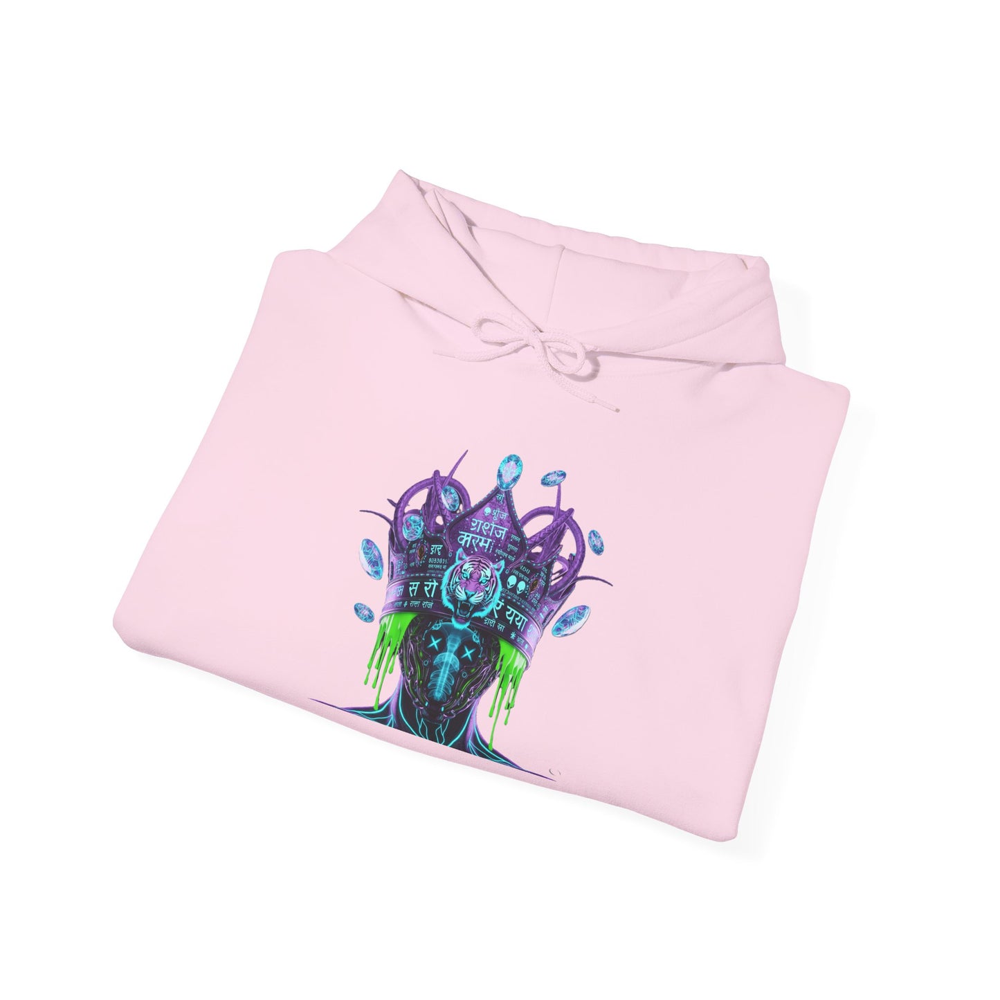 ALIEN DYNASTY: TA | TIMEBREAKER HOODIE - Unisex Heavy Blend™ Sweatshirt, Galaxy Art, Unique Gift, Artistic Hooded Sweatshirt, Perfect for All Seasons
