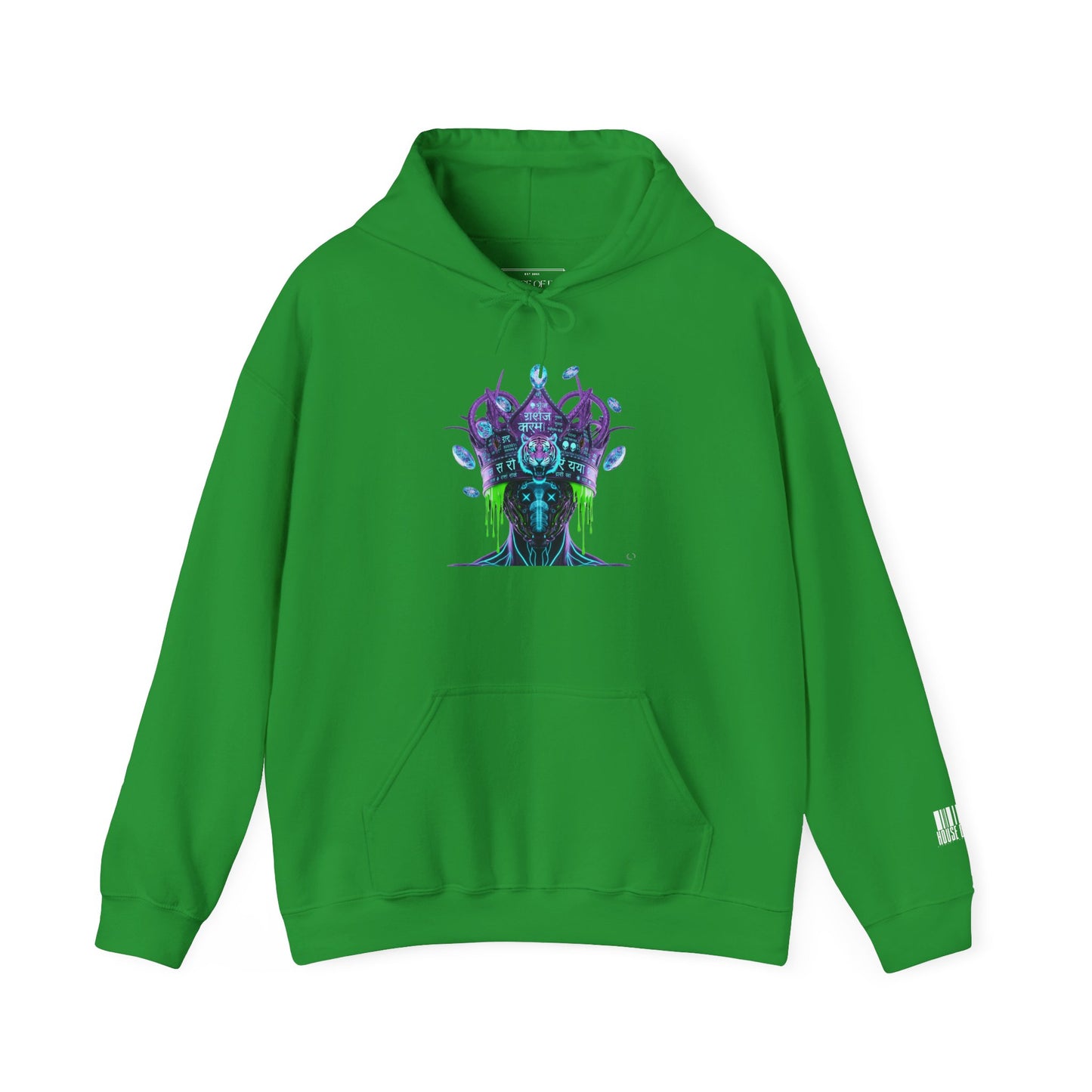 ALIEN DYNASTY: TA | TIMEBREAKER HOODIE - Unisex Heavy Blend™ Sweatshirt, Galaxy Art, Unique Gift, Artistic Hooded Sweatshirt, Perfect for All Seasons