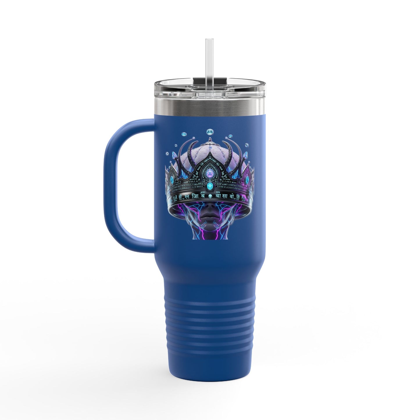 House of Raj “Disrupt the Galaxy” Alien Z Travel Mug ☕🚀| 40oz Tumbler | Unique Colorful Drinkware | Perfect for Gifts | Road Trips, Camping, Office