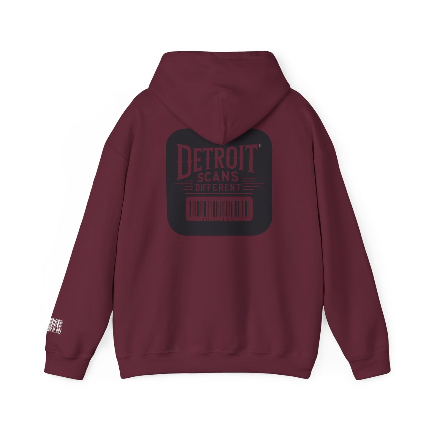 Detroit Scans Different Unisex Hoodie, Casual Sweatshirt, Graphic Hoodie, Trendy Fashion, Gift for Him/Her, Streetwear Style