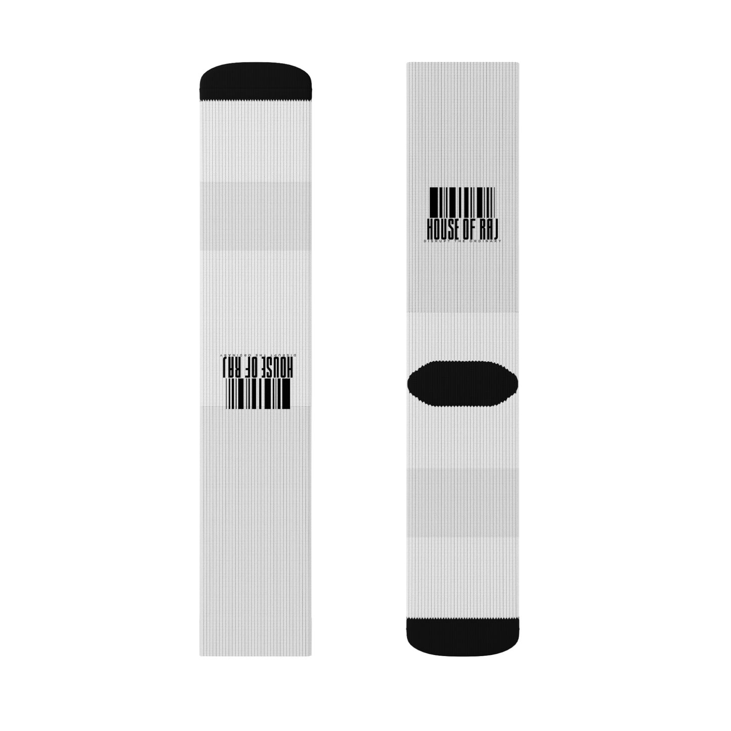 The House of Raj Barcode Socks, Unique Gift for Friends, Fun Sports & Casual Use, Ideal for Birthdays & Holidays