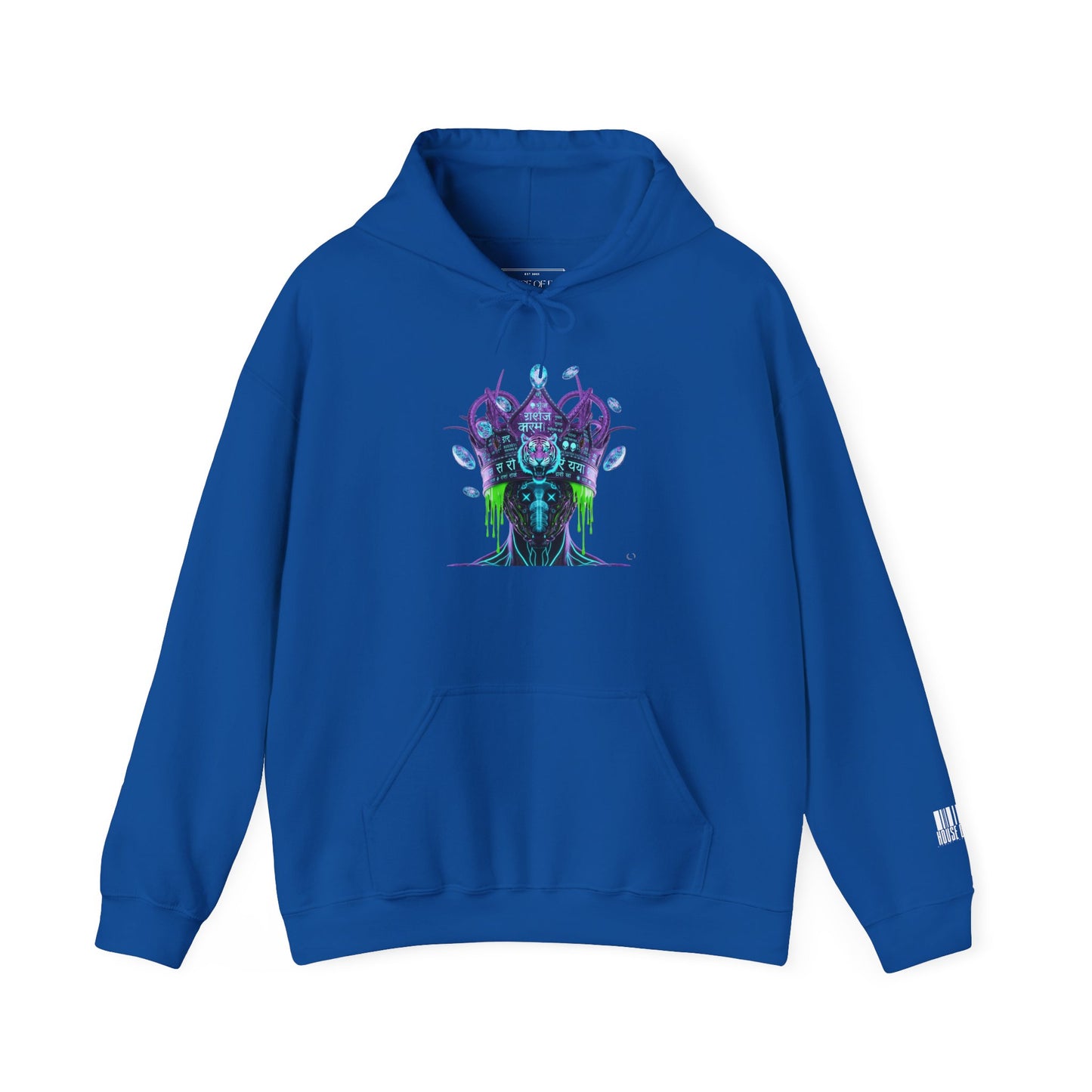 ALIEN DYNASTY: TA | TIMEBREAKER HOODIE - Unisex Heavy Blend™ Sweatshirt, Galaxy Art, Unique Gift, Artistic Hooded Sweatshirt, Perfect for All Seasons