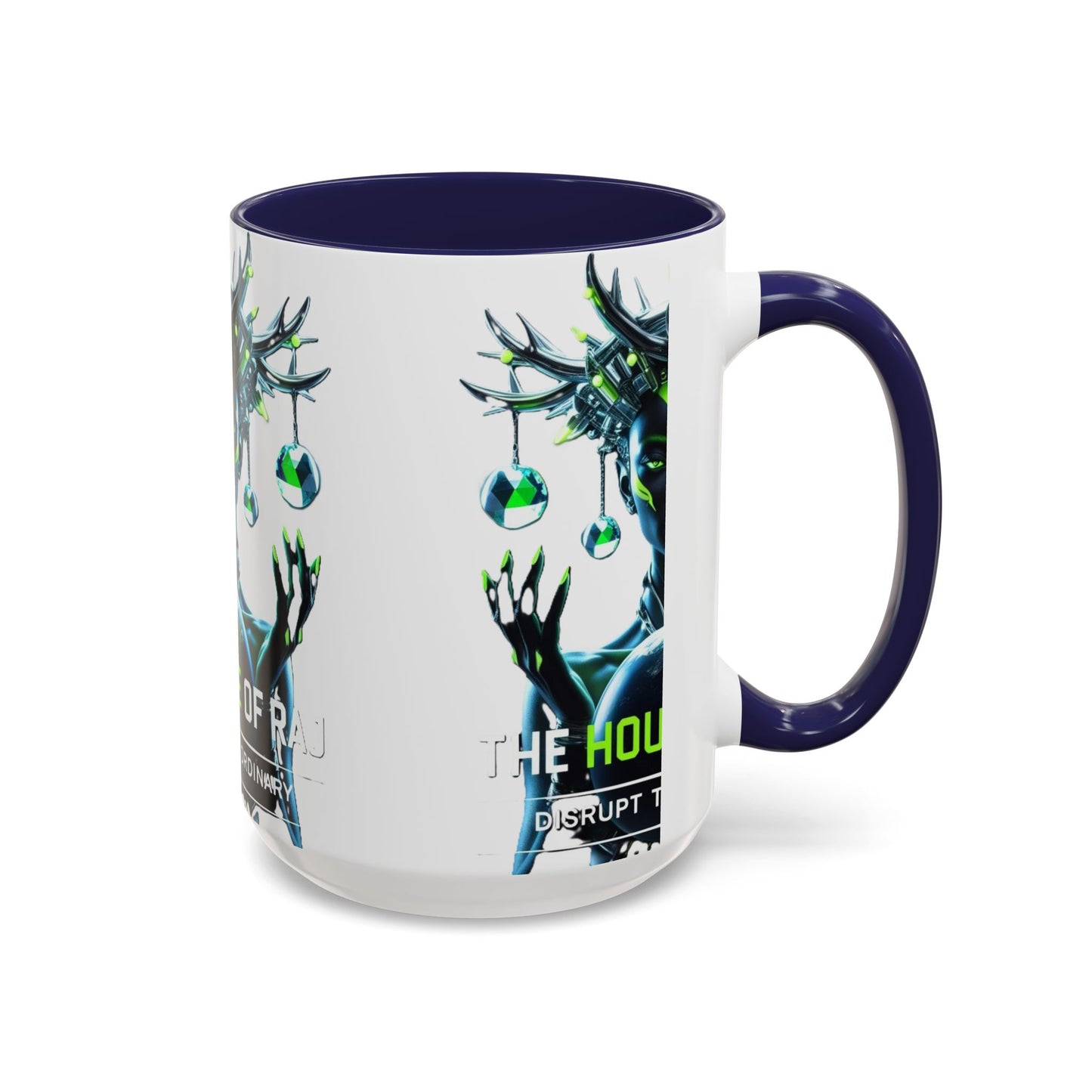House of Raj “Crown of Thorns” Accent Coffee Mug ☕👑 | Unique Gift for Sci-Fi Lovers, Decorative Drinkware, Housewarming Present, Art Mug