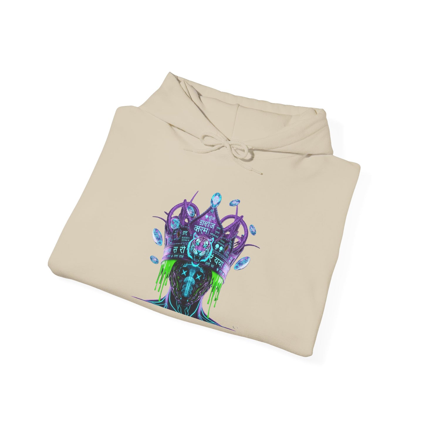 ALIEN DYNASTY: TA | TIMEBREAKER HOODIE - Unisex Heavy Blend™ Sweatshirt, Galaxy Art, Unique Gift, Artistic Hooded Sweatshirt, Perfect for All Seasons
