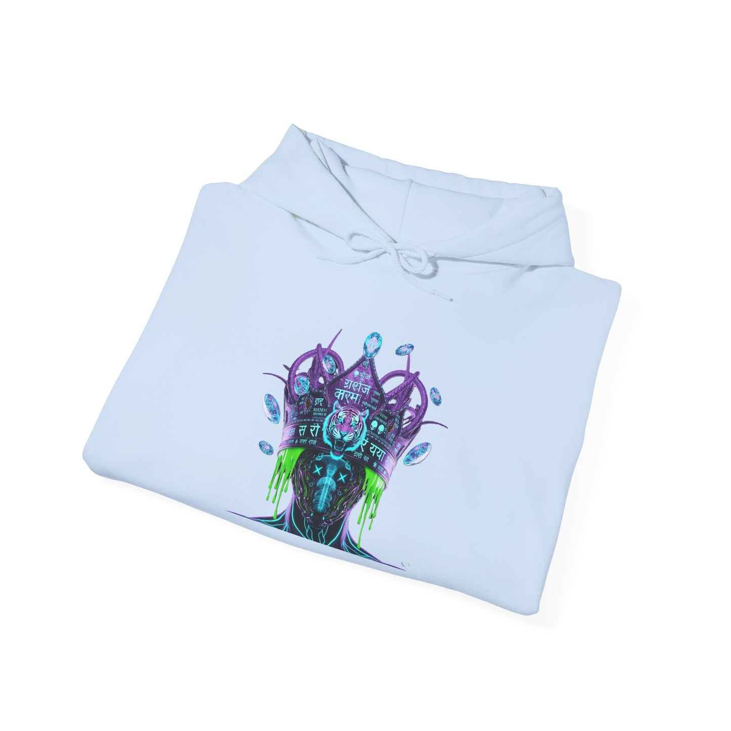 ALIEN DYNASTY: TA | TIMEBREAKER HOODIE - Unisex Heavy Blend™ Sweatshirt, Galaxy Art, Unique Gift, Artistic Hooded Sweatshirt, Perfect for All Seasons