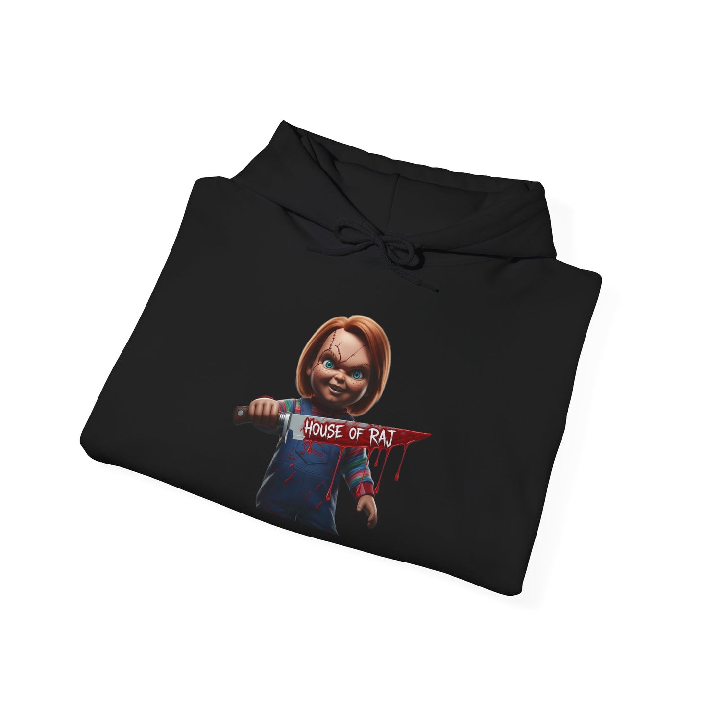 House of Raj – Chucky Inspired Unisex Heavy Blend™ Hooded Sweatshirt