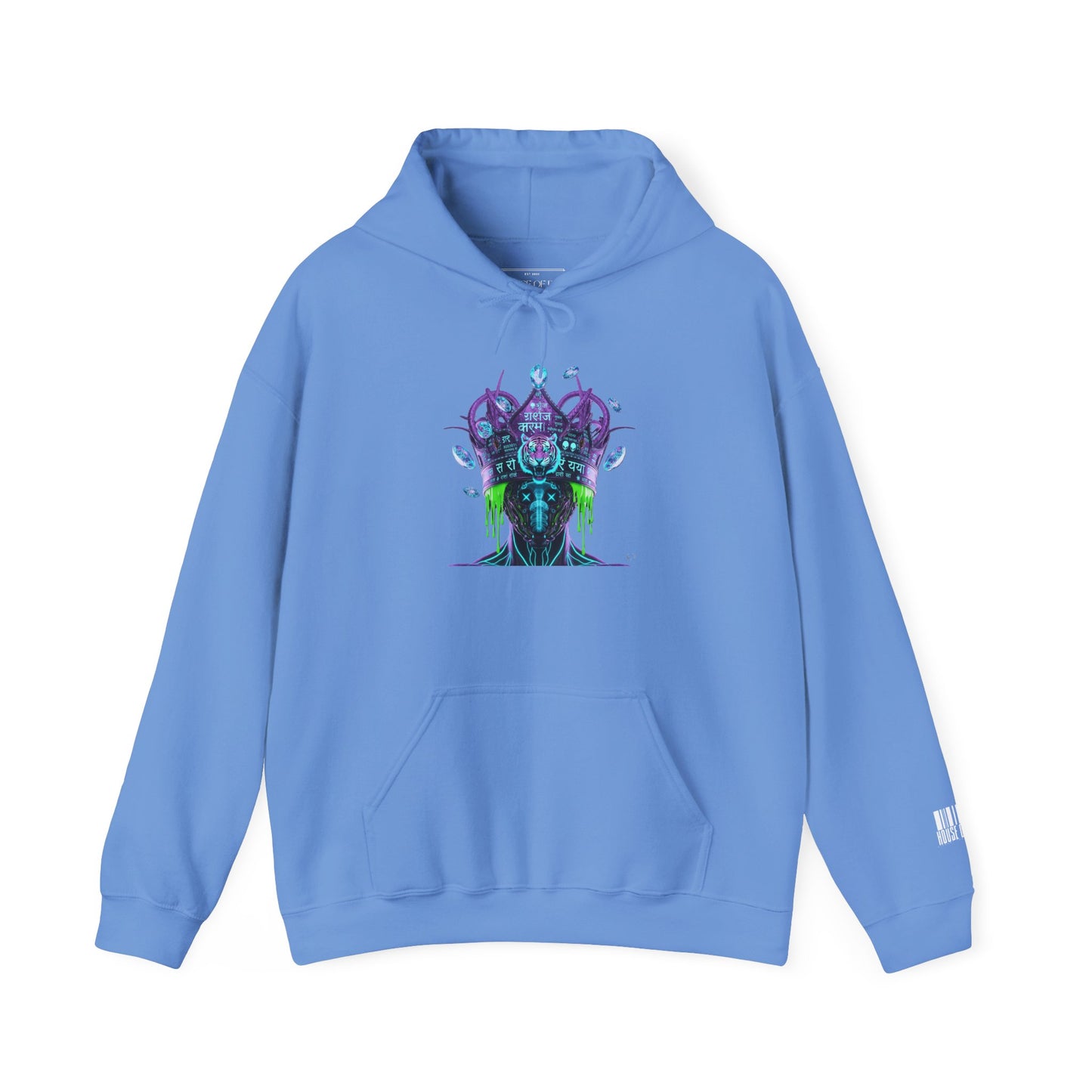 ALIEN DYNASTY: TA | TIMEBREAKER HOODIE - Unisex Heavy Blend™ Sweatshirt, Galaxy Art, Unique Gift, Artistic Hooded Sweatshirt, Perfect for All Seasons