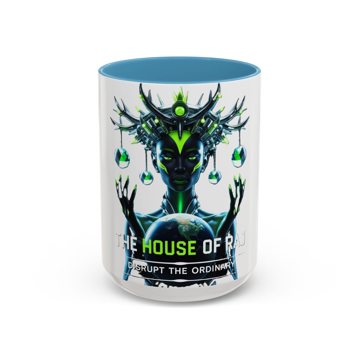 House of Raj “Crown of Thorns” Accent Coffee Mug ☕👑 | Unique Gift for Sci-Fi Lovers, Decorative Drinkware, Housewarming Present, Art Mug