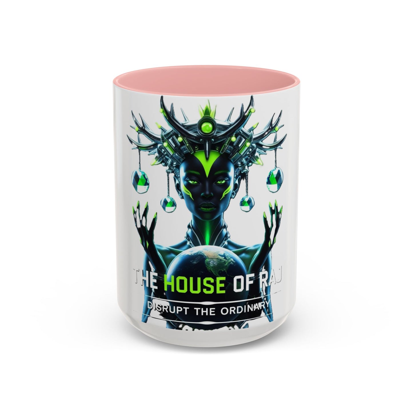 House of Raj “Crown of Thorns” Accent Coffee Mug ☕👑 | Unique Gift for Sci-Fi Lovers, Decorative Drinkware, Housewarming Present, Art Mug