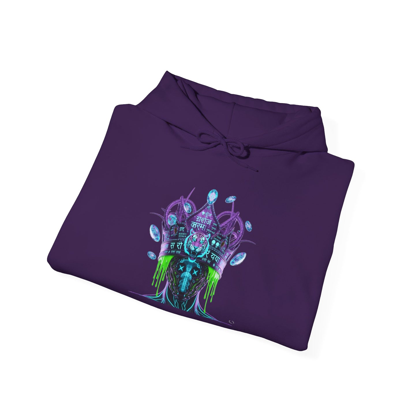 ALIEN DYNASTY: TA | TIMEBREAKER HOODIE - Unisex Heavy Blend™ Sweatshirt, Galaxy Art, Unique Gift, Artistic Hooded Sweatshirt, Perfect for All Seasons