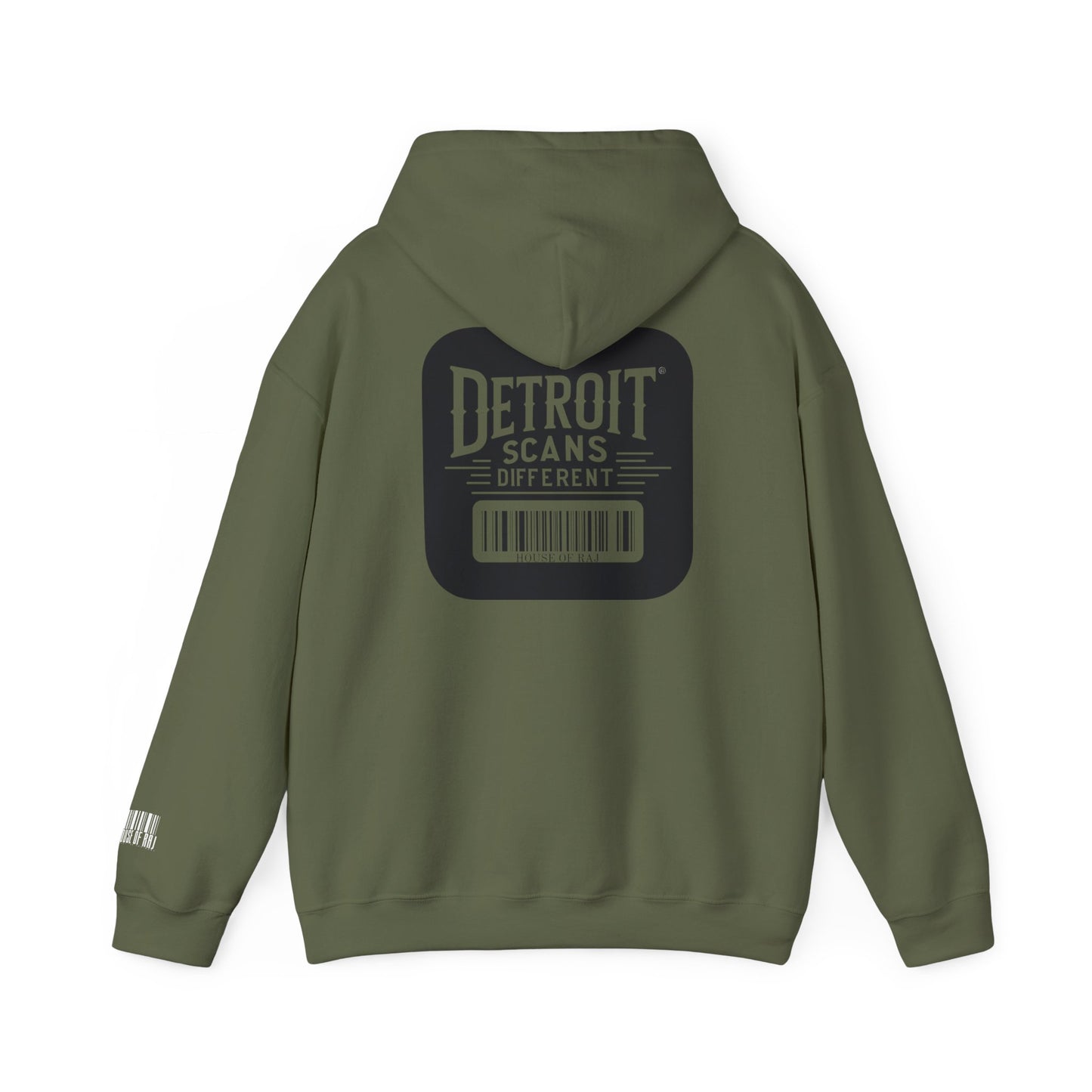 Detroit Scans Different Unisex Hoodie, Casual Sweatshirt, Graphic Hoodie, Trendy Fashion, Gift for Him/Her, Streetwear Style