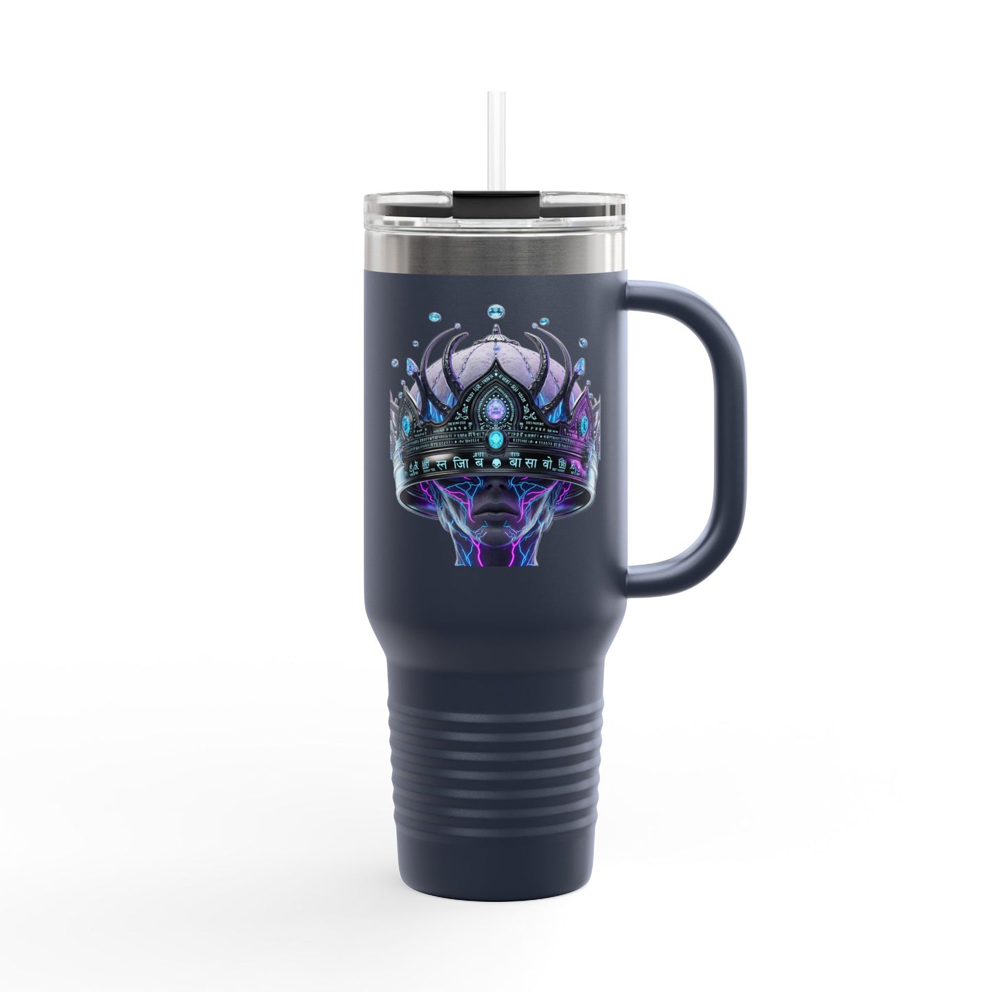 House of Raj “Disrupt the Galaxy” Alien Z Travel Mug ☕🚀| 40oz Tumbler | Unique Colorful Drinkware | Perfect for Gifts | Road Trips, Camping, Office