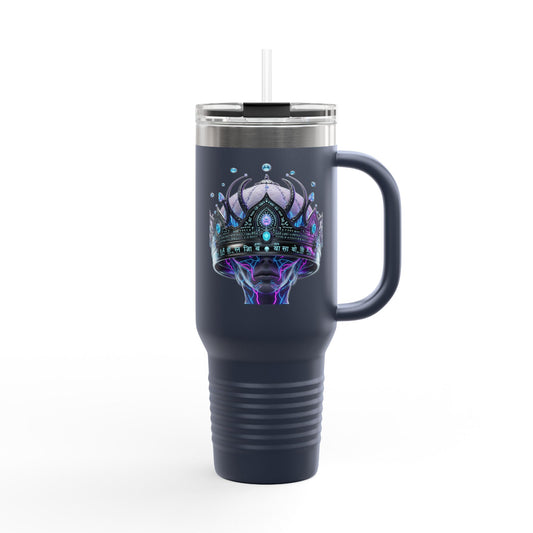 House of Raj âDisrupt the Galaxyâ Alien Z Travel Mug âđ| 40oz Tumbler | Unique Colorful Drinkware | Perfect for Gifts | Road Trips, Camping, Office