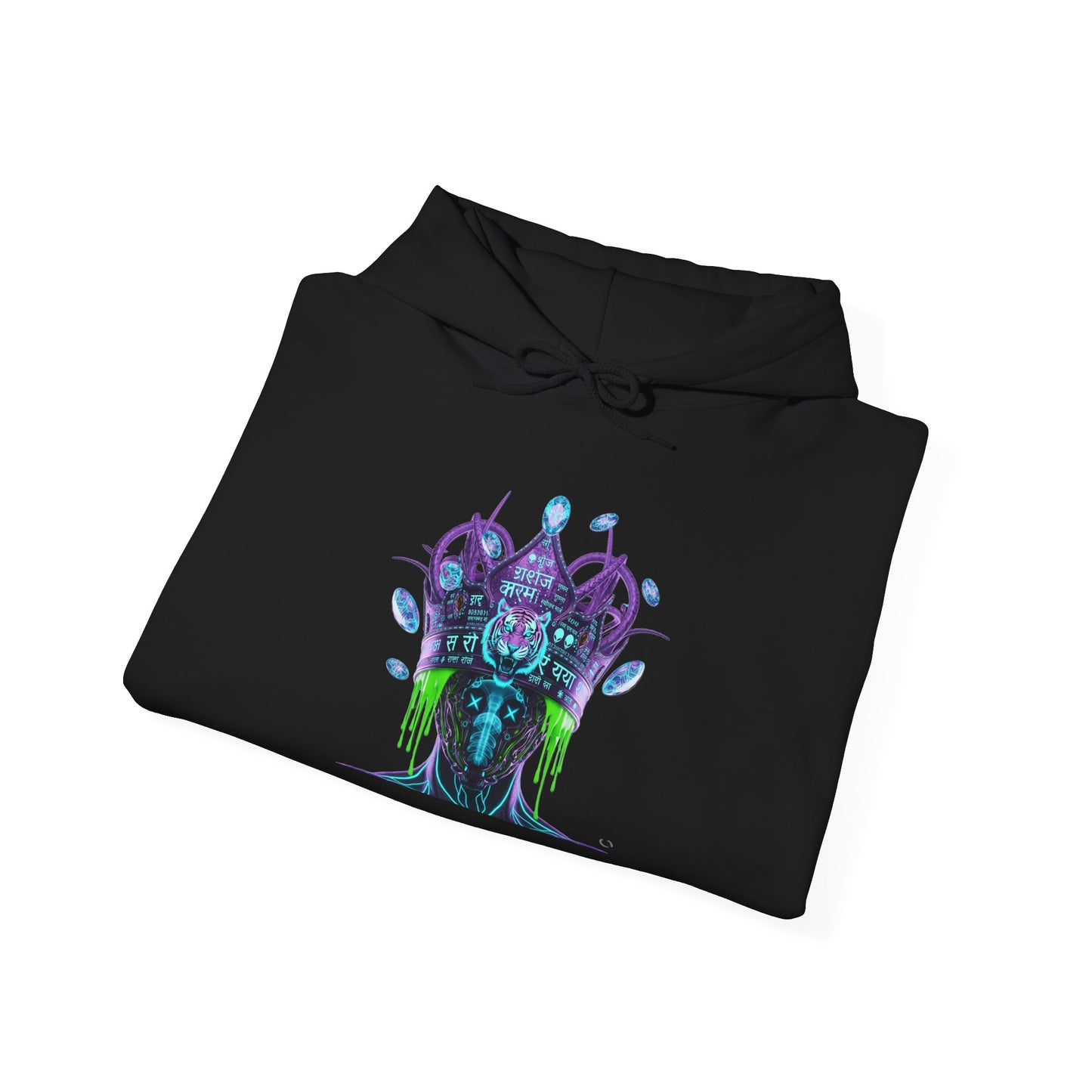 ALIEN DYNASTY: TA | TIMEBREAKER HOODIE - Unisex Heavy Blend™ Sweatshirt, Galaxy Art, Unique Gift, Artistic Hooded Sweatshirt, Perfect for All Seasons