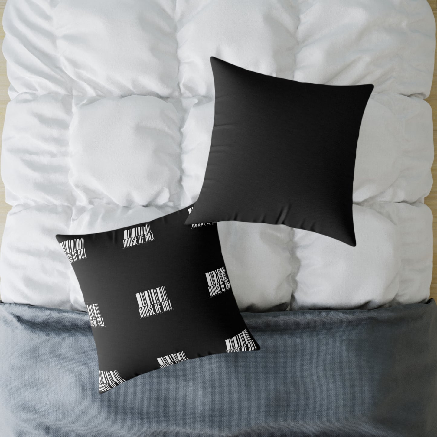 House of Raj “Barcode” Stylish Home Décor Pillow 🖤, Modern Accent Cushion, Gift for Housewarming, Minimalist Throw Pillow, Cozy Living Room Accent