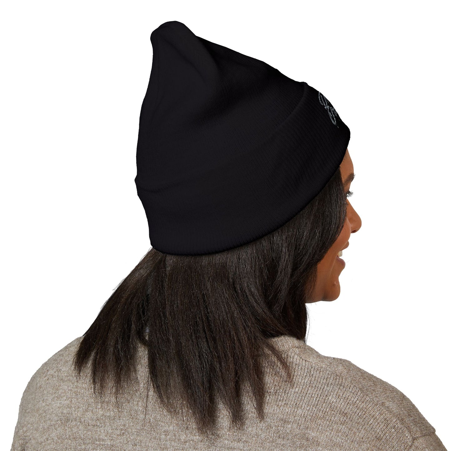 House of Raj “Disrupt the Ordinary” Embroidered Cuffed Beanie, Perfect for Outdoor Activities, Gift for Friends, Fashion Accessory