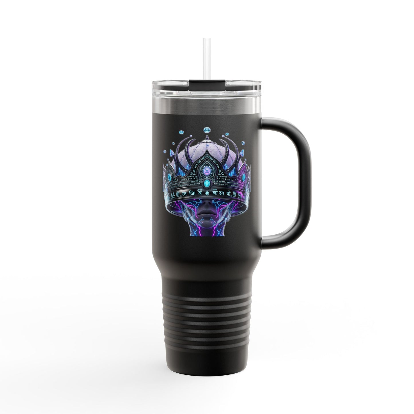 House of Raj “Disrupt the Galaxy” Alien Z Travel Mug ☕🚀| 40oz Tumbler | Unique Colorful Drinkware | Perfect for Gifts | Road Trips, Camping, Office