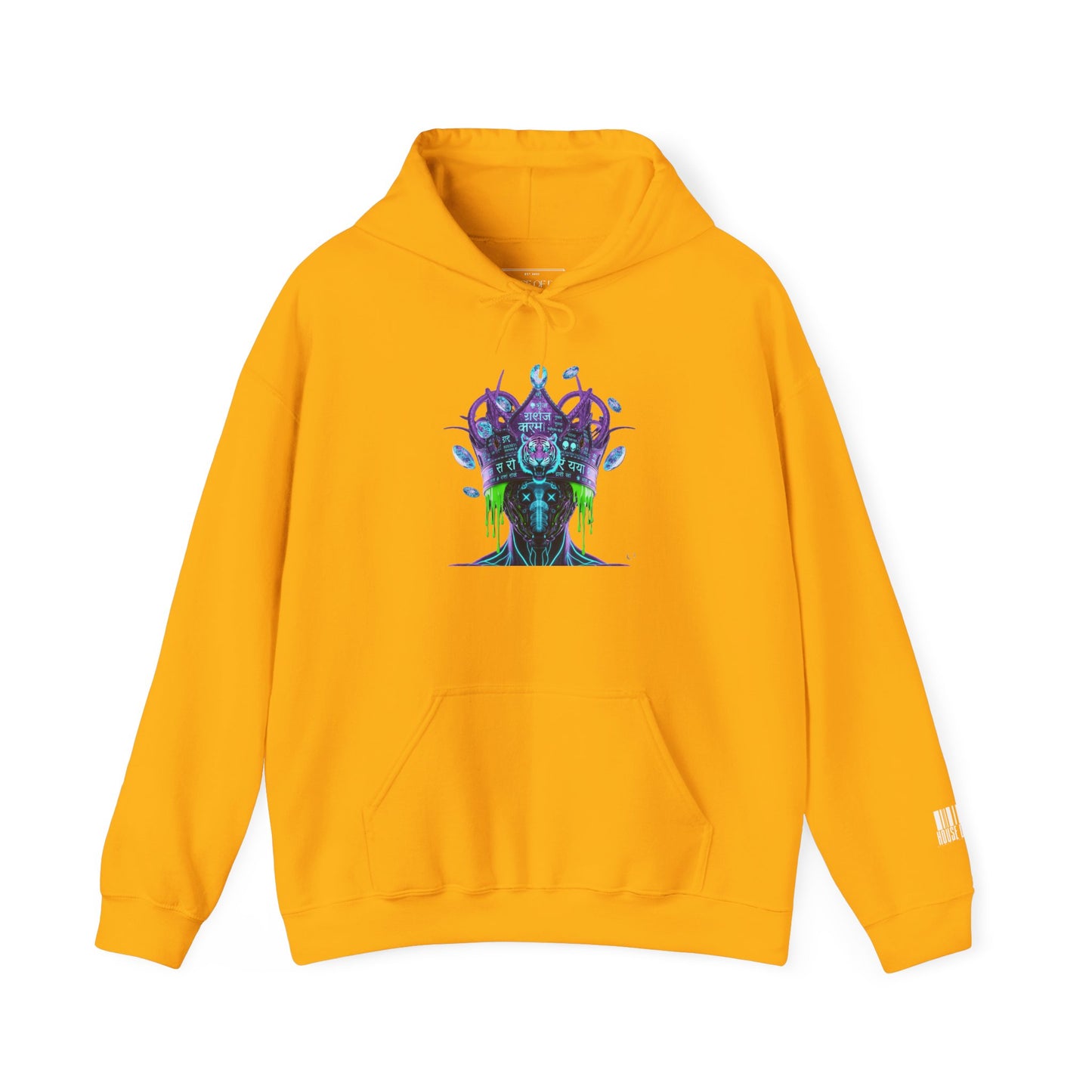 ALIEN DYNASTY: TA | TIMEBREAKER HOODIE - Unisex Heavy Blend™ Sweatshirt, Galaxy Art, Unique Gift, Artistic Hooded Sweatshirt, Perfect for All Seasons