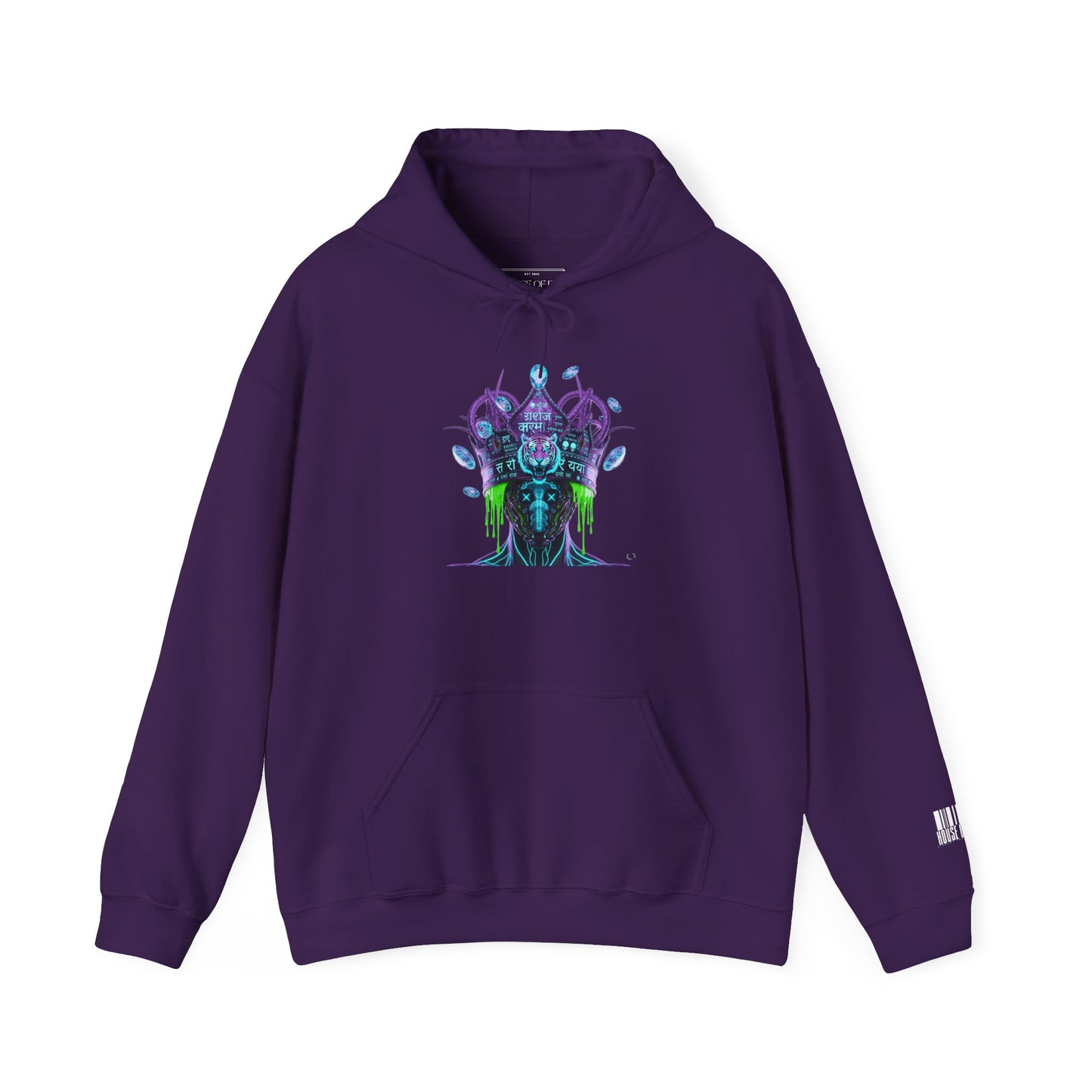 ALIEN DYNASTY: TA | TIMEBREAKER HOODIE - Unisex Heavy Blend™ Sweatshirt, Galaxy Art, Unique Gift, Artistic Hooded Sweatshirt, Perfect for All Seasons