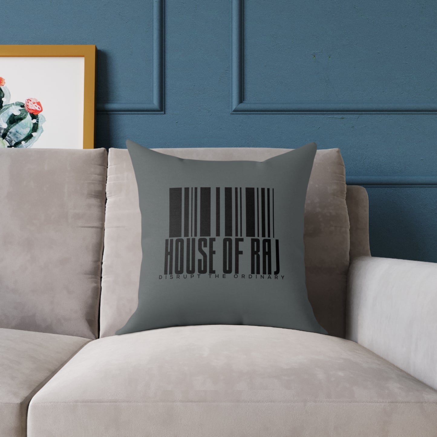 House of Raj “Barcode” Stylish Home Décor Pillow 🖤 - Trendy Home Decor, Stylish Gift, Unique Accent, Cozy Living Room, Housewarming Present